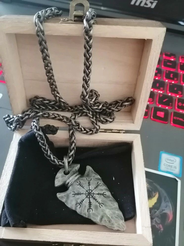 Jewelry Spear Pendant Necklace Size ONE SIZE - 3 Thumbnail