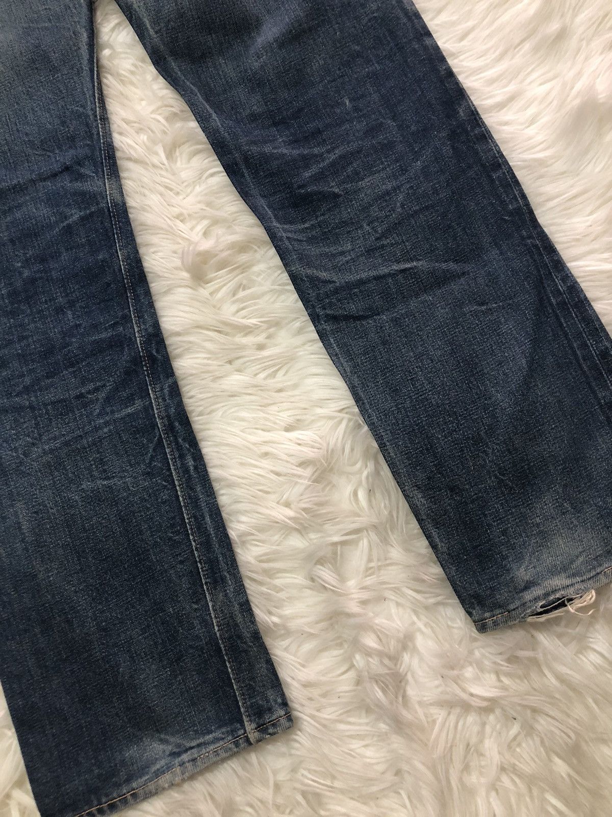 Japanese Brand × Vintage × Warehouse WAREHOUSE genus Vtg Selvedge denim Lot 1100 Size US 29 - 7 Thumbnail