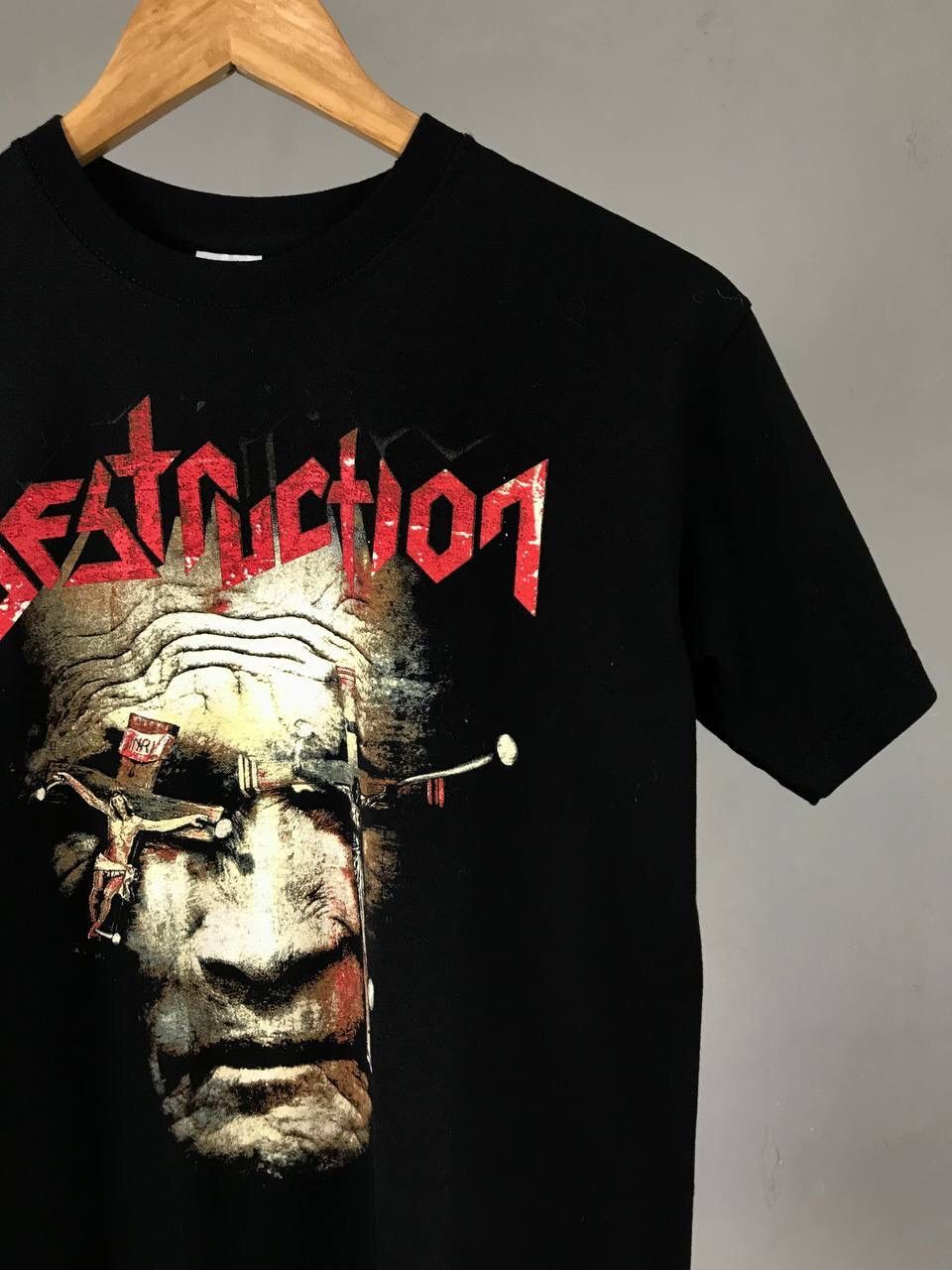 Band Tees × Vintage Destruction vintage rock band tee Size US S / EU 44-46 / 1 - 2 Thumbnail