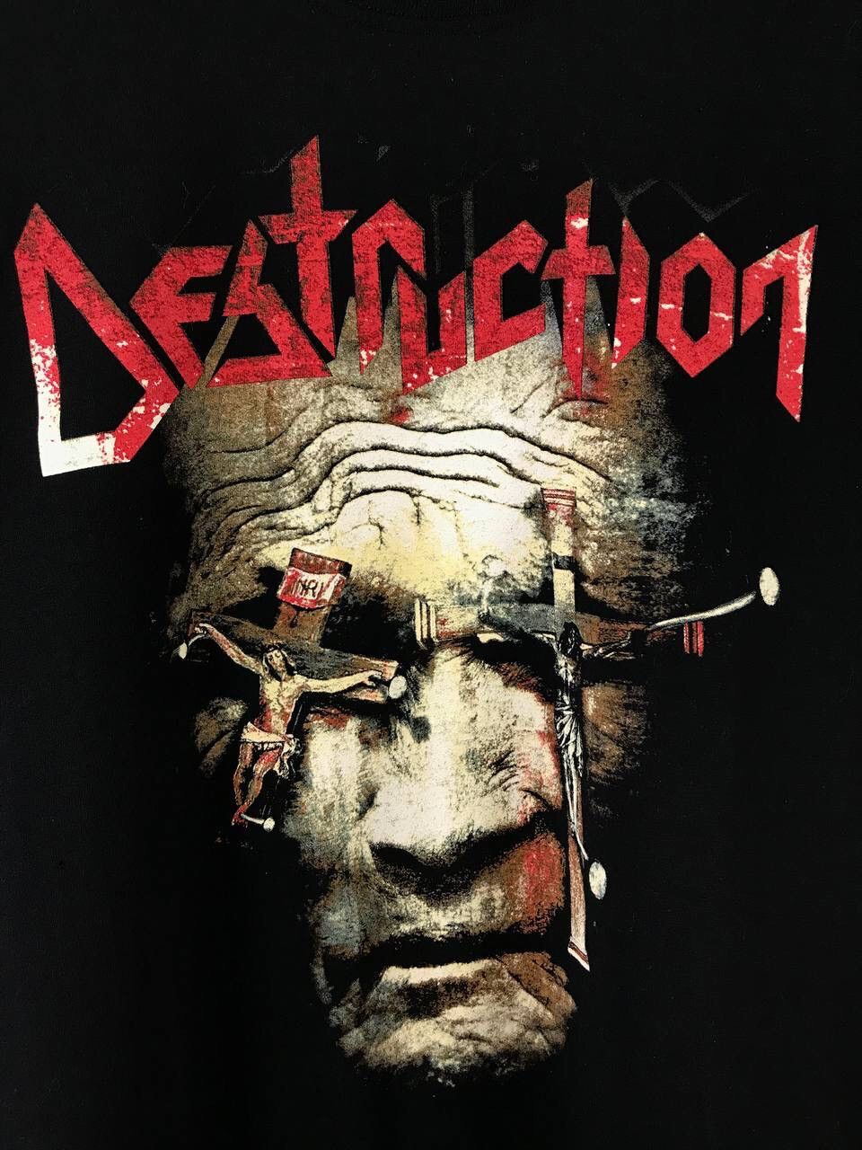 Band Tees × Vintage Destruction vintage rock band tee Size US S / EU 44-46 / 1 - 3 Thumbnail