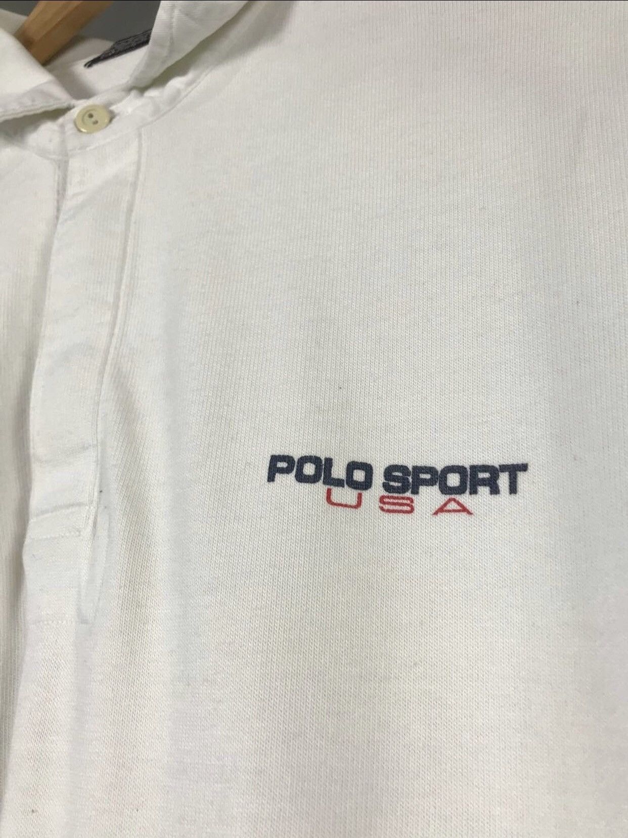 Polo Ralph Lauren Polo Ralph Lauren Sport USA vintage polo longsleeve Size US L / EU 52-54 / 3 - 4 Thumbnail