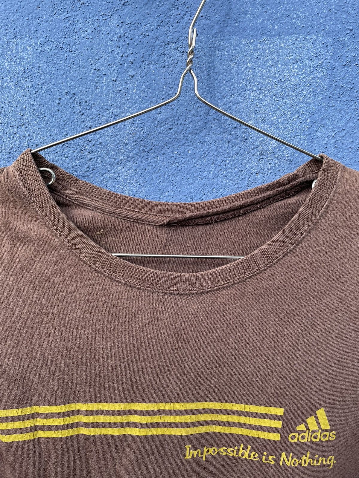 Adidas Vintage Adidas Impossible Is Nothing Tee x Descente Size US M / EU 48-50 / 2 - 2 Thumbnail
