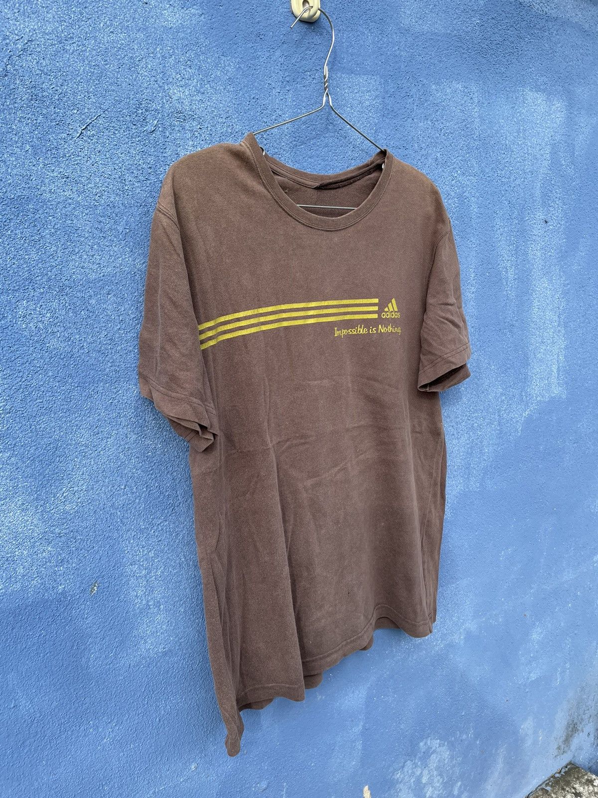 Adidas Vintage Adidas Impossible Is Nothing Tee x Descente Size US M / EU 48-50 / 2 - 4 Thumbnail