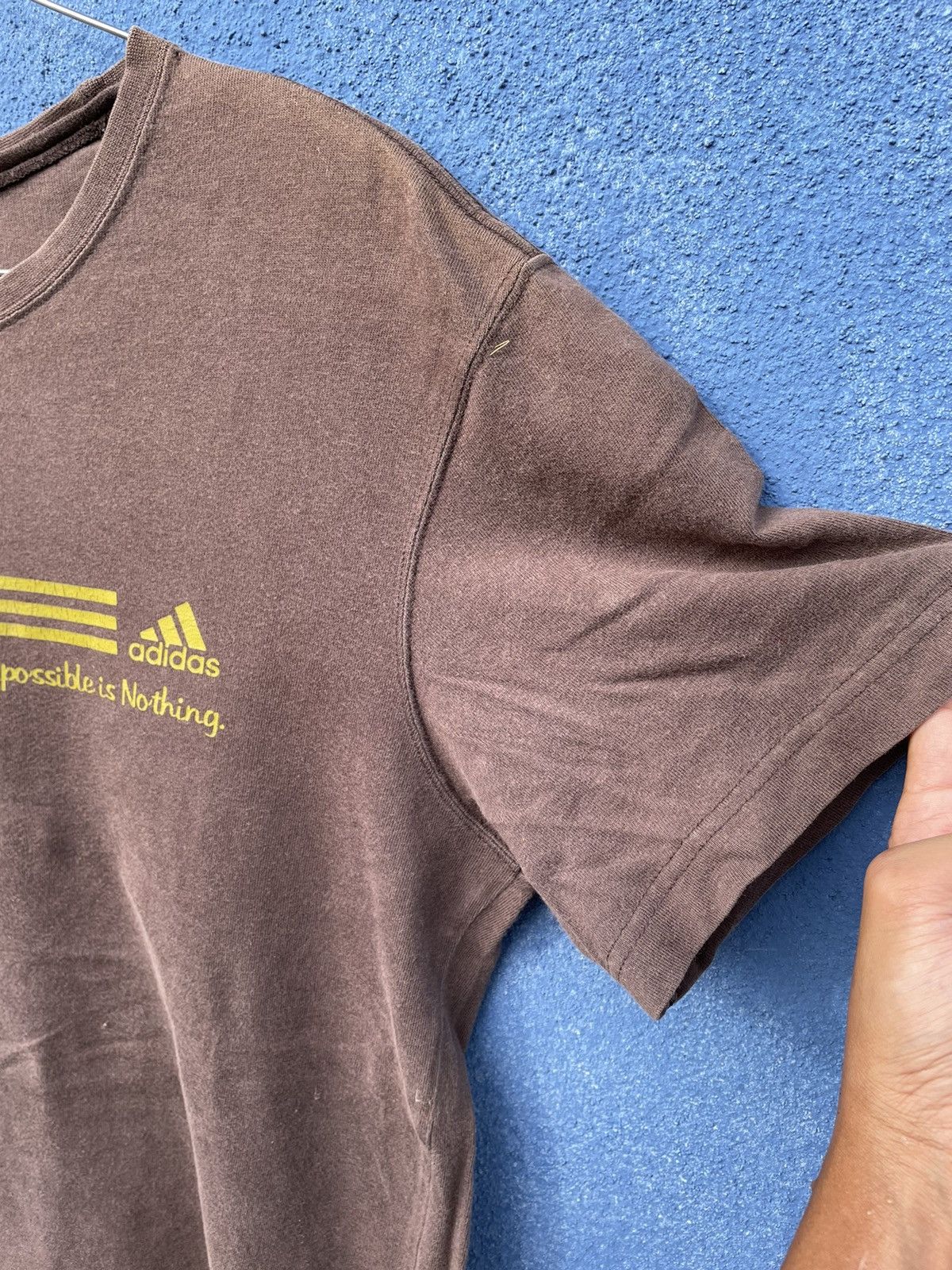 Adidas Vintage Adidas Impossible Is Nothing Tee x Descente Size US M / EU 48-50 / 2 - 6 Thumbnail
