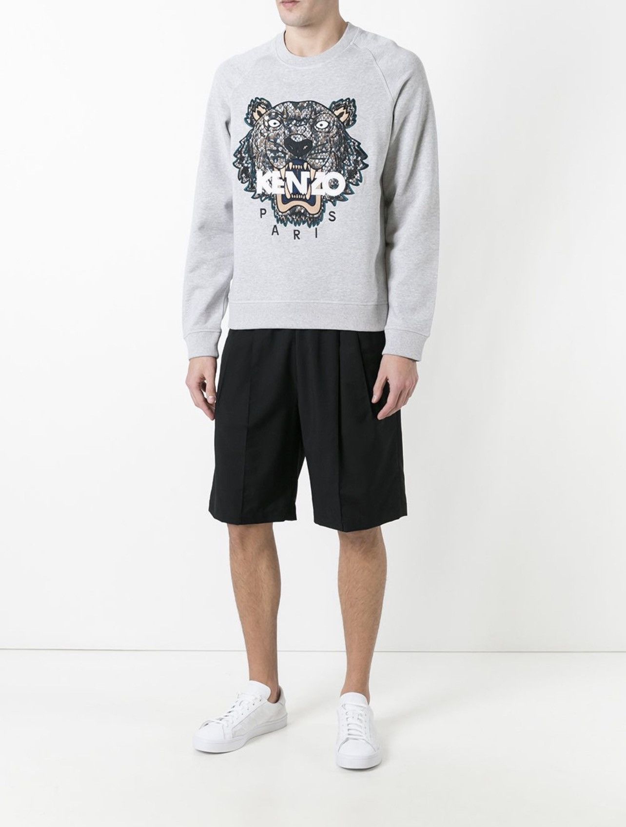 Kenzo 🔥350$ Kenzo Tiger Sweatshirt/Kenzo Print Sweatshirt/Kenzo Size US L / EU 52-54 / 3 - 18 Thumbnail