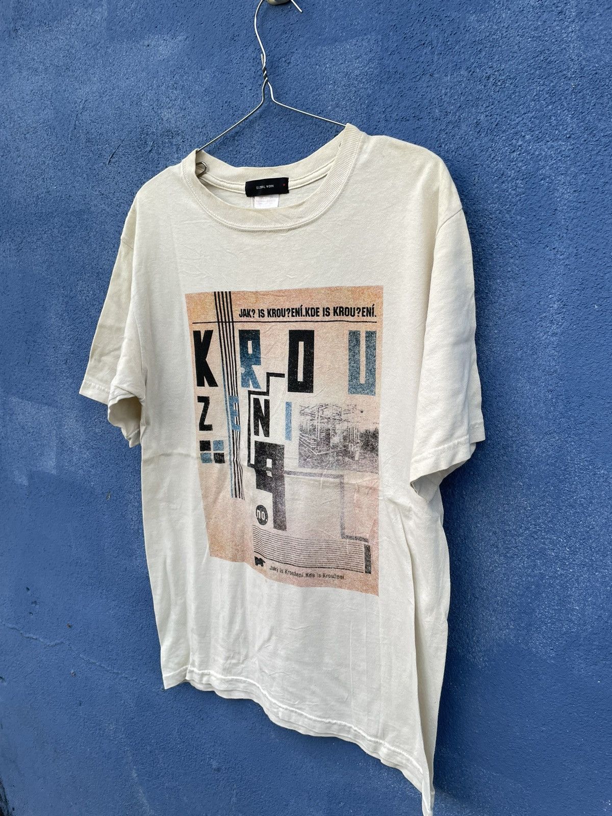 Global Work Vintage Global Work Graphic Tee Size US M / EU 48-50 / 2 - 5 Thumbnail