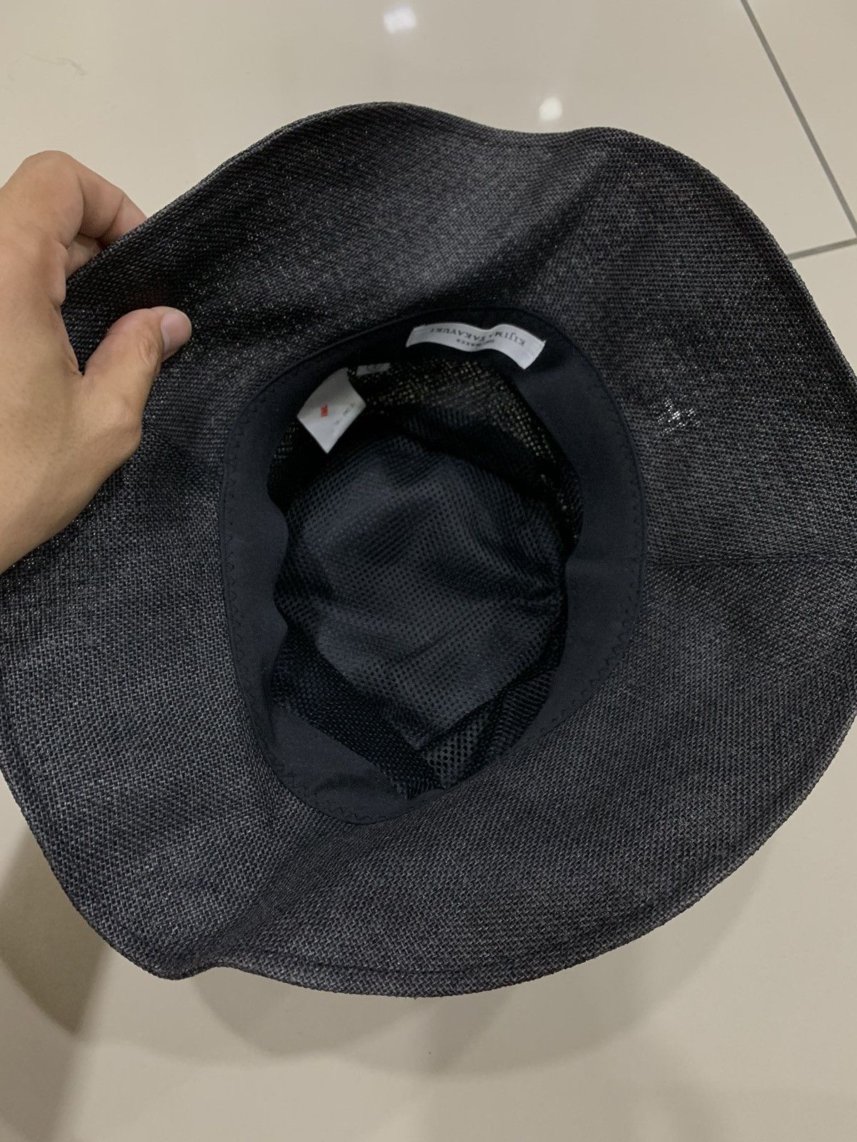 KIJIMA TAKAYUKI KIJIMA TAKAYUKI JAPAN HATMAKER STRAW PAPER HAT SIZE 2 Size ONE SIZE - 4 Thumbnail