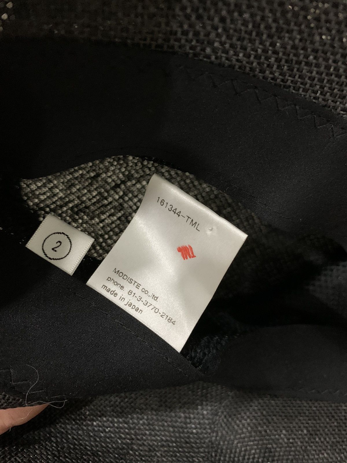 KIJIMA TAKAYUKI KIJIMA TAKAYUKI JAPAN HATMAKER STRAW PAPER HAT SIZE 2 Size ONE SIZE - 5 Thumbnail