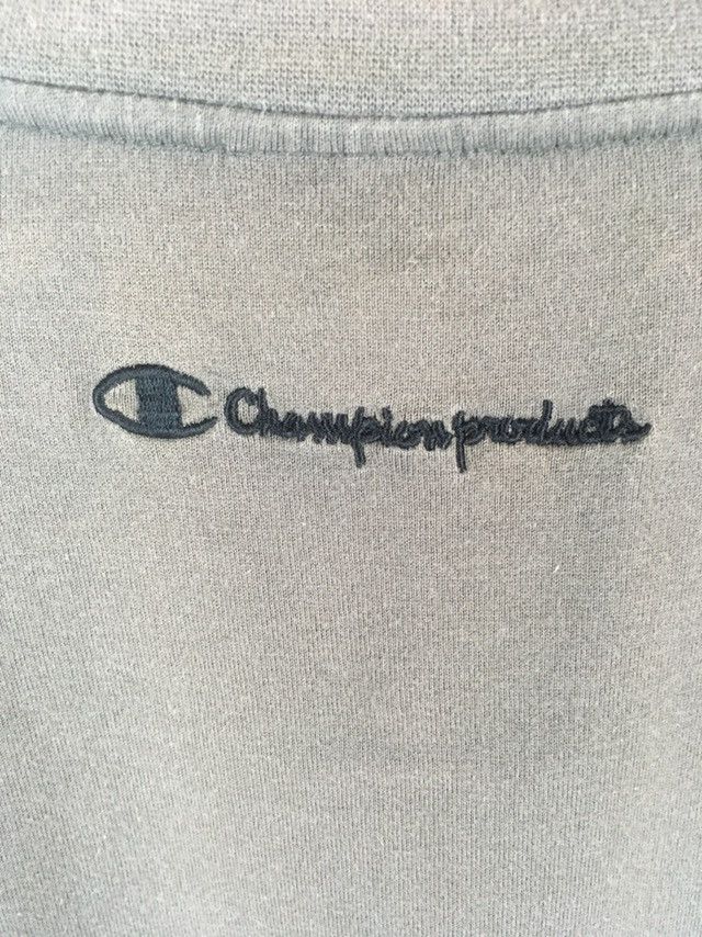 Champion Vintage Spell Out Champion Large Size Dark Grey Colour Tee Size US L / EU 52-54 / 3 - 4 Thumbnail