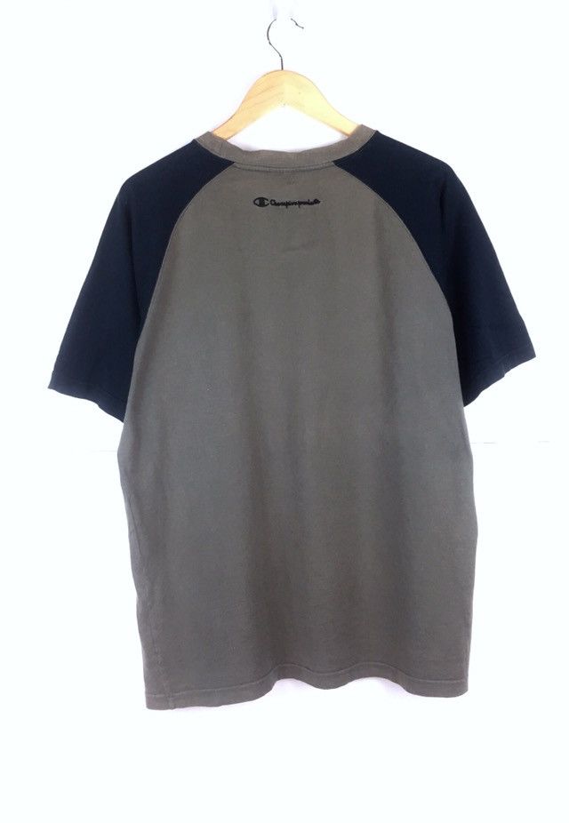 Champion Vintage Spell Out Champion Large Size Dark Grey Colour Tee Size US L / EU 52-54 / 3 - 3 Thumbnail