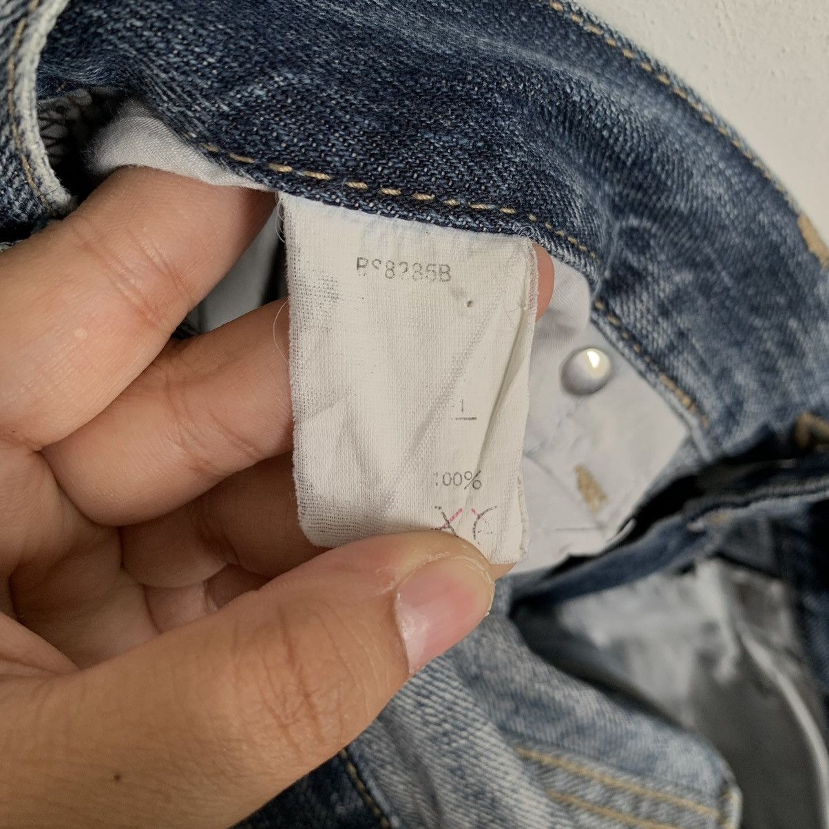 Vintage Sorridere Japanese Brand Clothing Denim Jeans Size US 34 / EU 50 - 11 Thumbnail