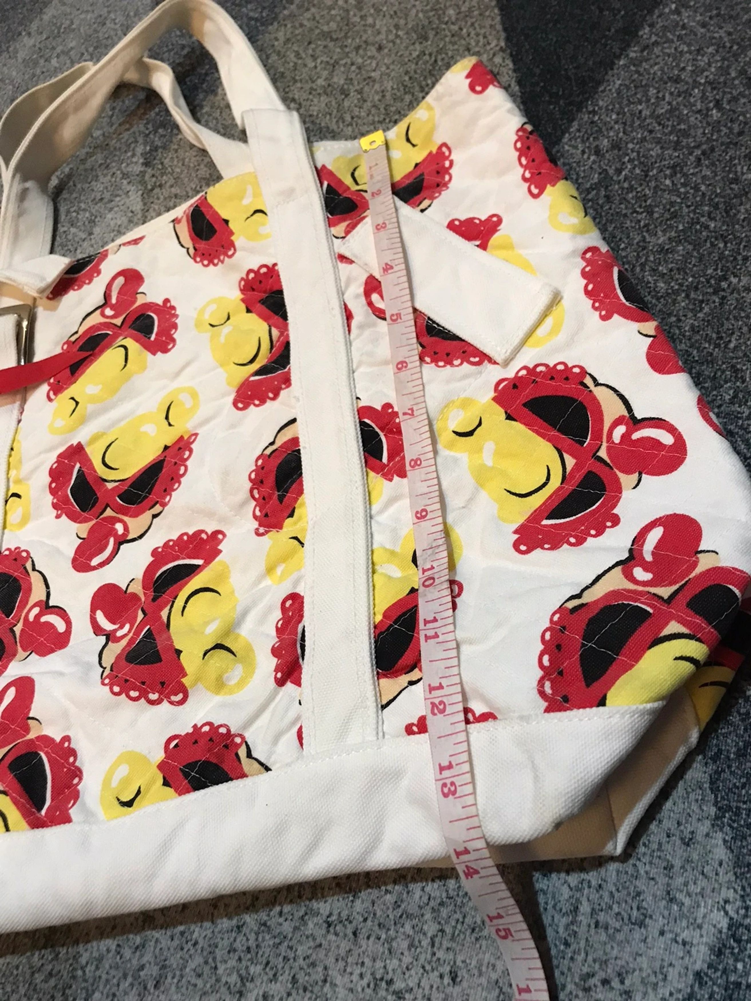 Hysteric Glamour × Japanese Brand × Vintage 💎Histeric Mini Tote Bag Full Print Size ONE SIZE - 5 Thumbnail