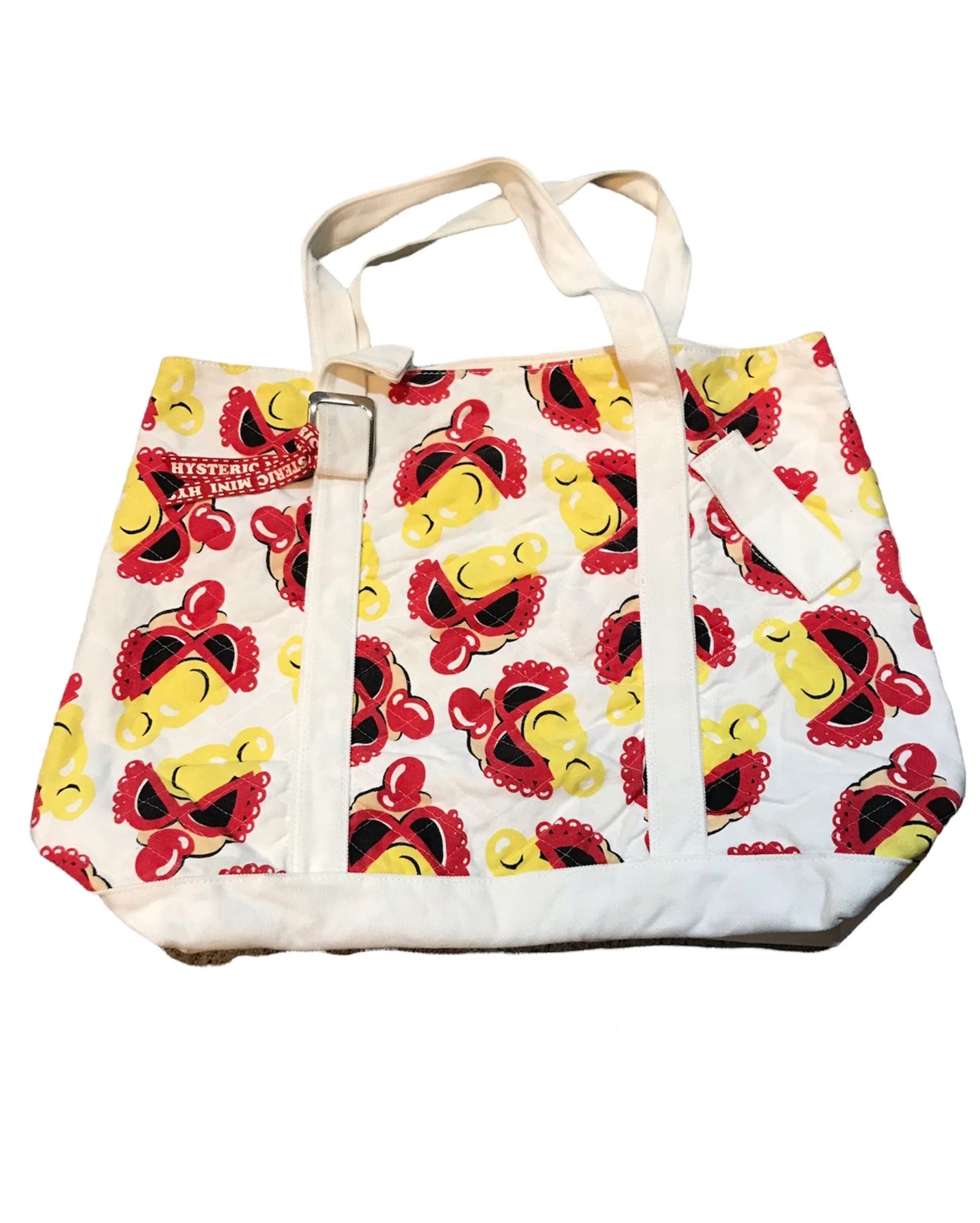 Hysteric Glamour × Japanese Brand × Vintage 💎Histeric Mini Tote Bag Full Print Size ONE SIZE - 1 Thumbnail