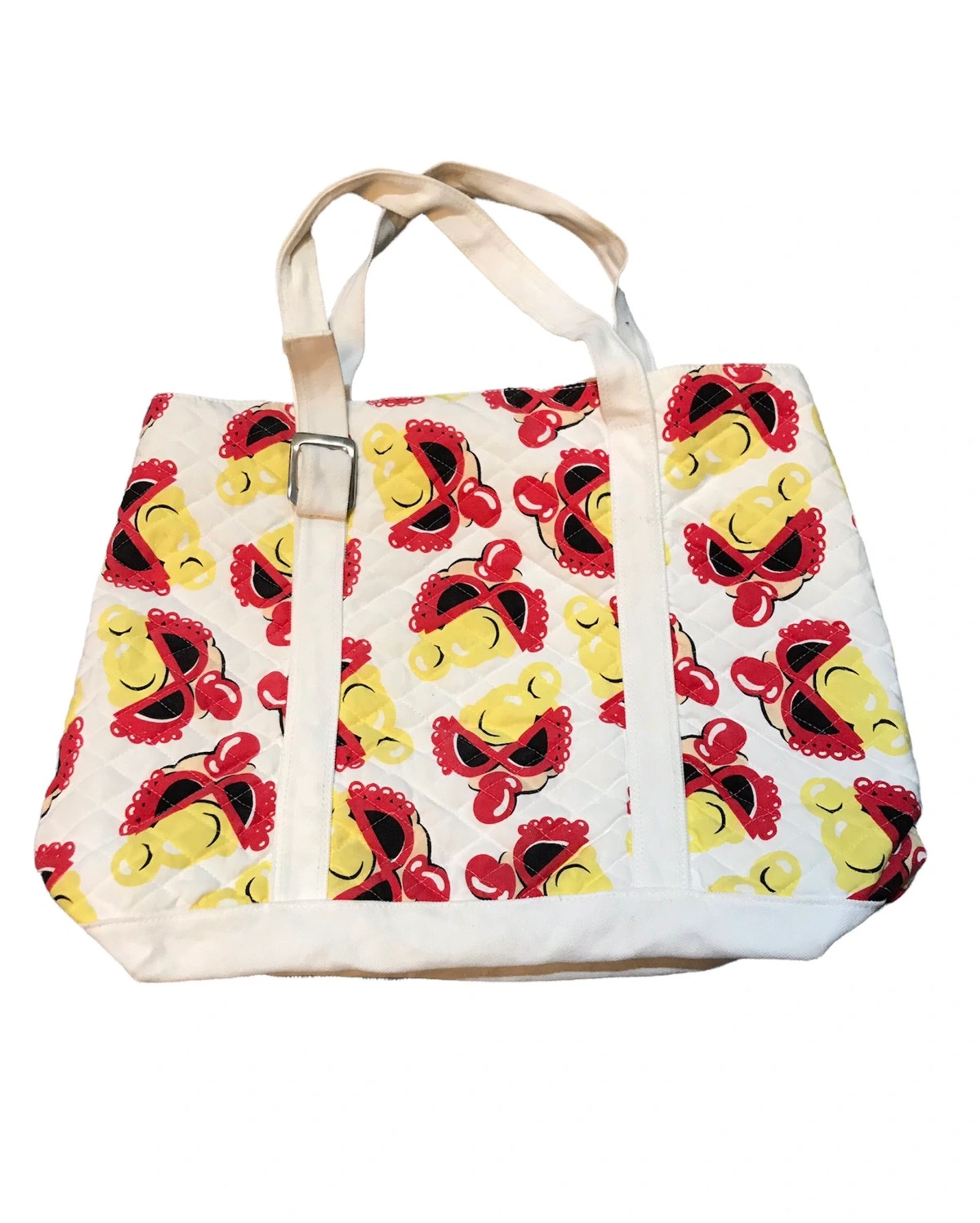 Hysteric Glamour × Japanese Brand × Vintage 💎Histeric Mini Tote Bag Full Print Size ONE SIZE - 2 Thumbnail