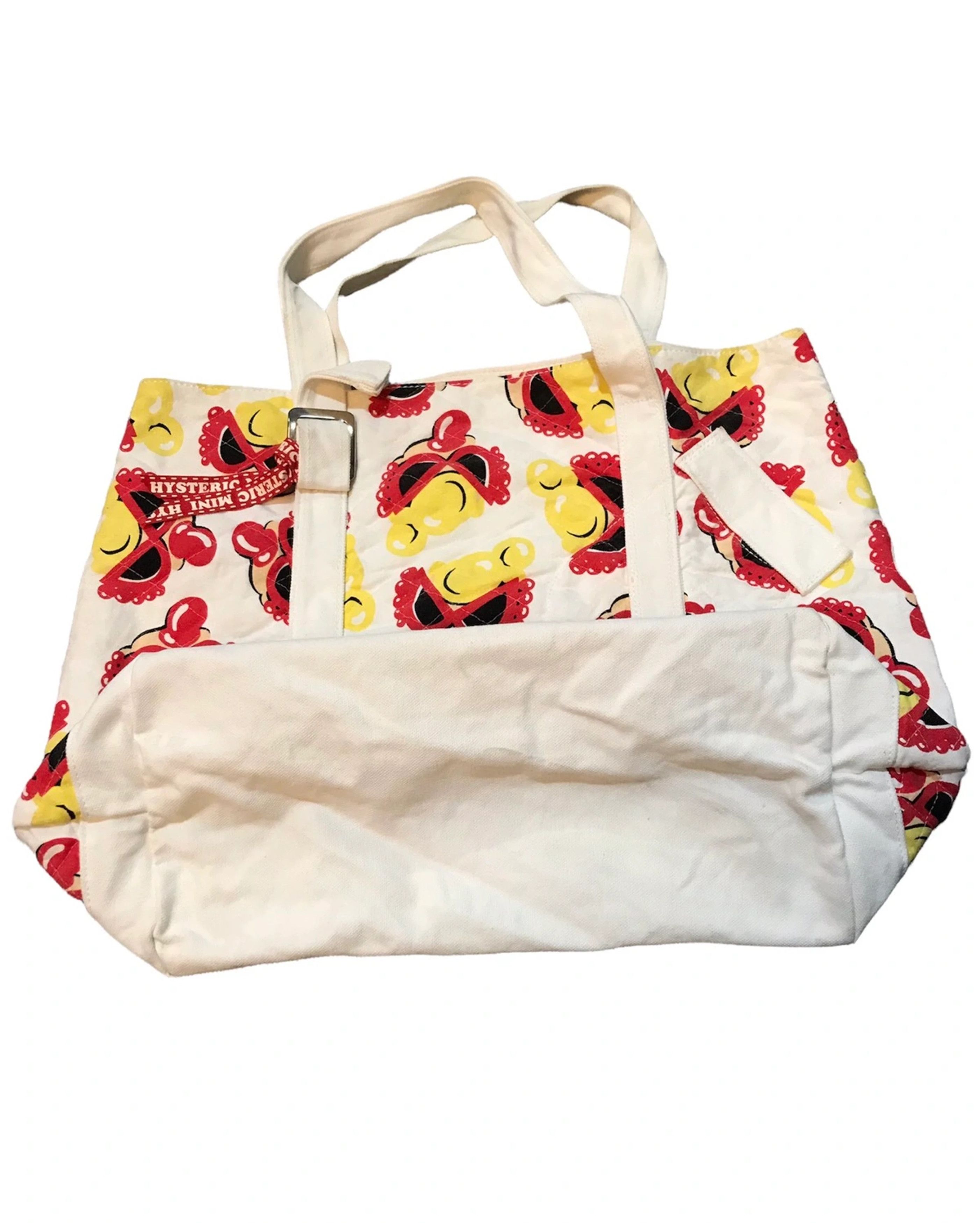 Hysteric Glamour × Japanese Brand × Vintage 💎Histeric Mini Tote Bag Full Print Size ONE SIZE - 9 Thumbnail