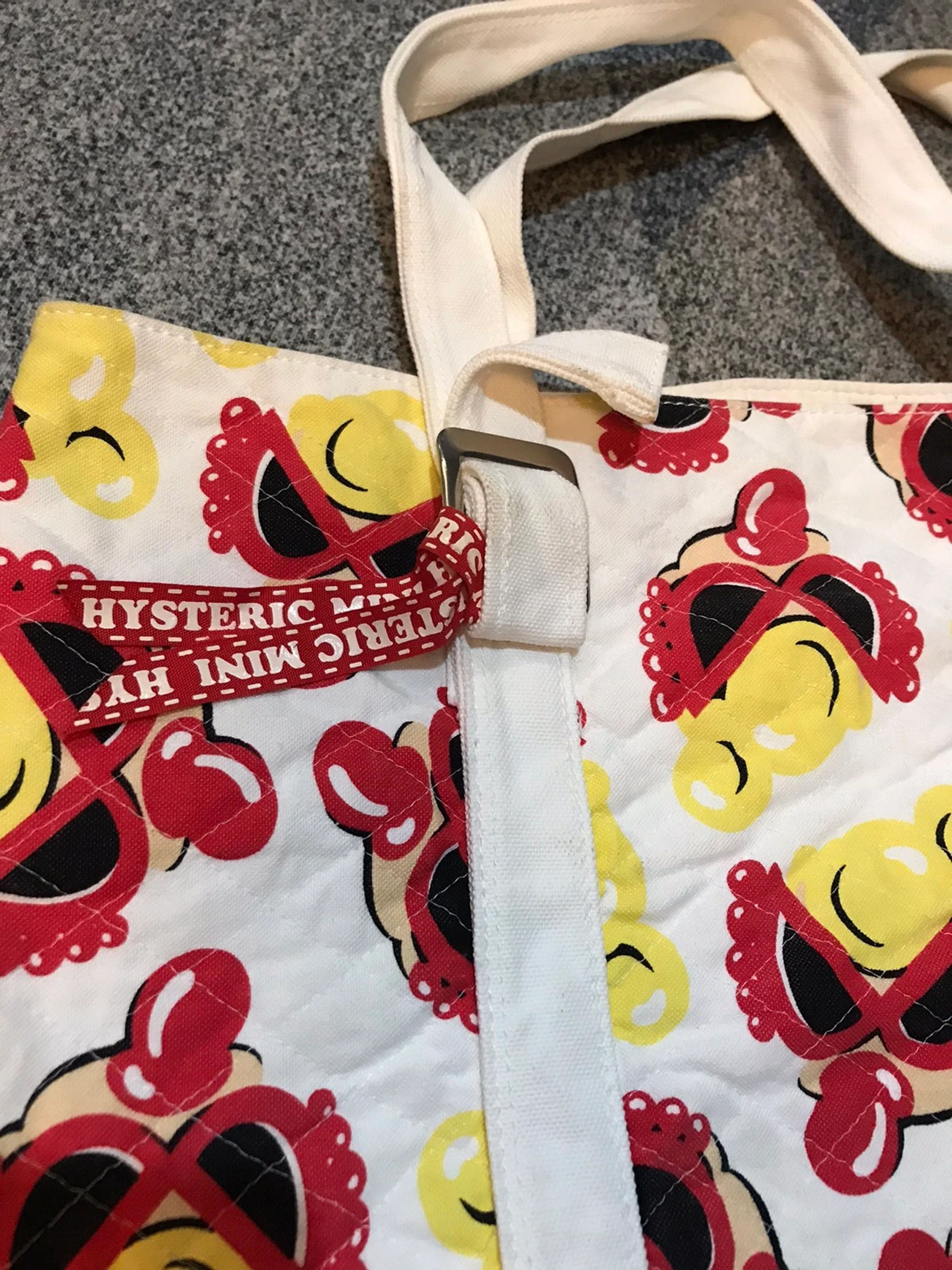 Hysteric Glamour × Japanese Brand × Vintage 💎Histeric Mini Tote Bag Full Print Size ONE SIZE - 10 Thumbnail