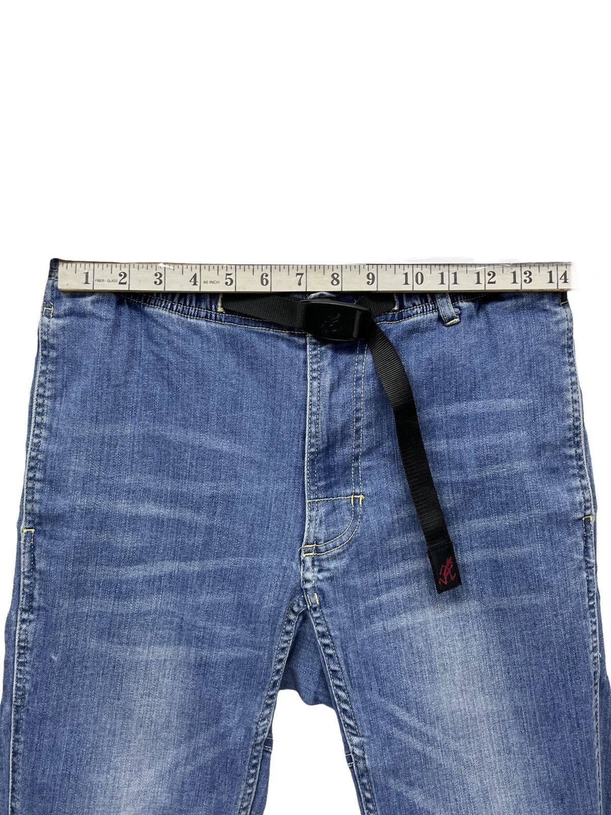 Gramicci × Vintage 🔥RARE🔥Vintage GRAMICCI Light Wash Blue Stretchable Denim Size US 28 / EU 44 - 10 Thumbnail