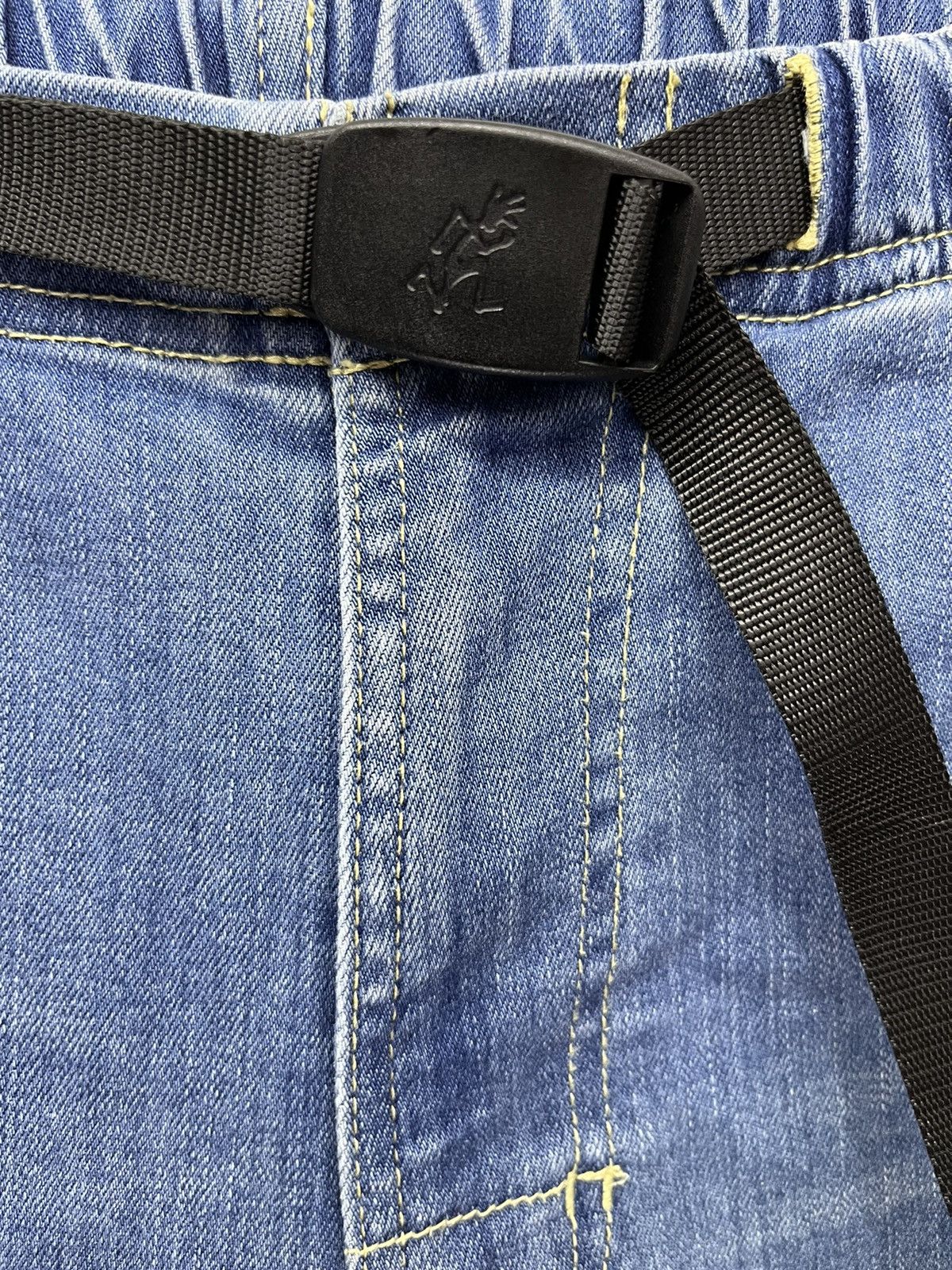 Gramicci × Vintage 🔥RARE🔥Vintage GRAMICCI Light Wash Blue Stretchable Denim Size US 28 / EU 44 - 3 Thumbnail