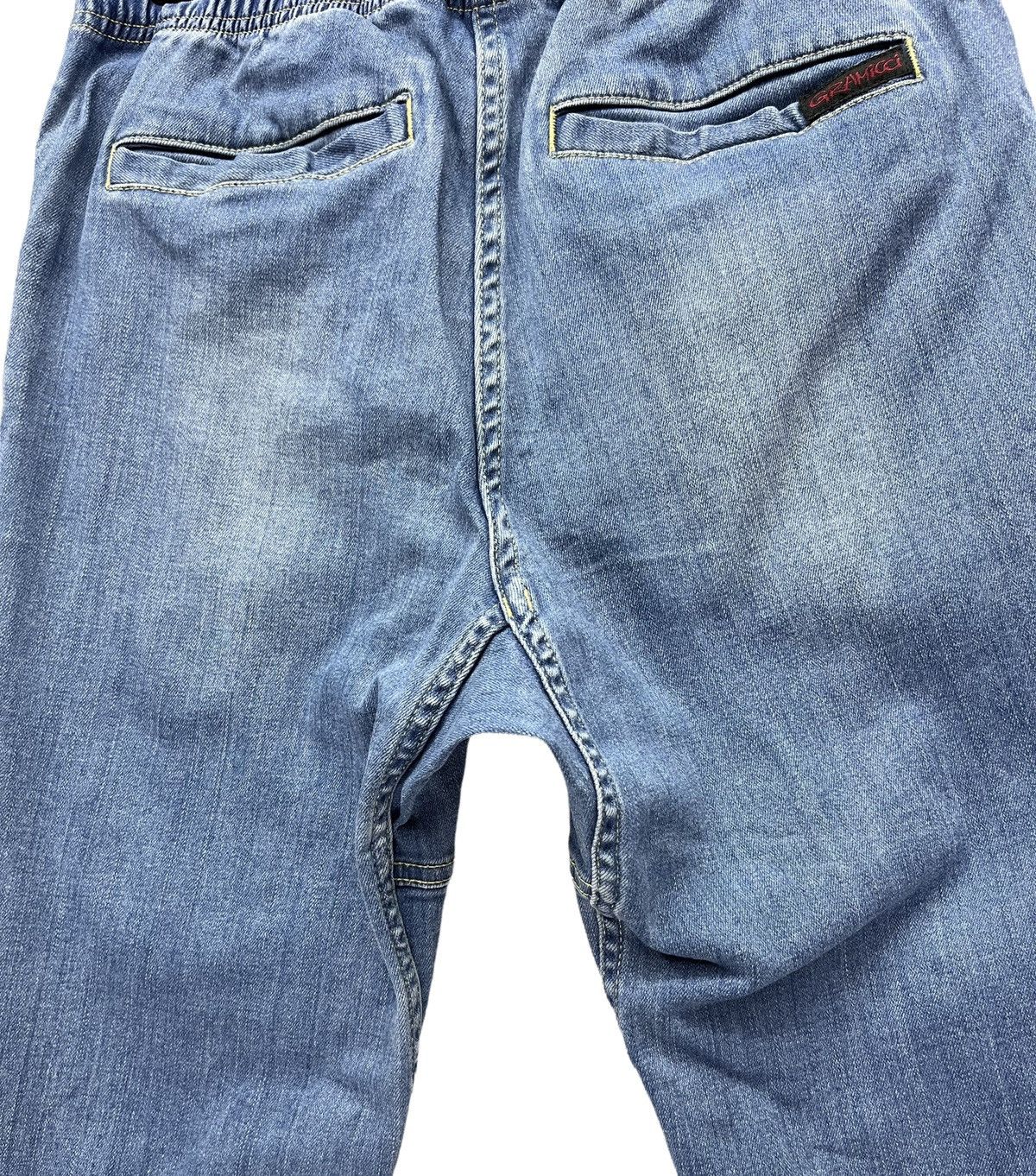 Gramicci × Vintage 🔥RARE🔥Vintage GRAMICCI Light Wash Blue Stretchable Denim Size US 28 / EU 44 - 6 Thumbnail
