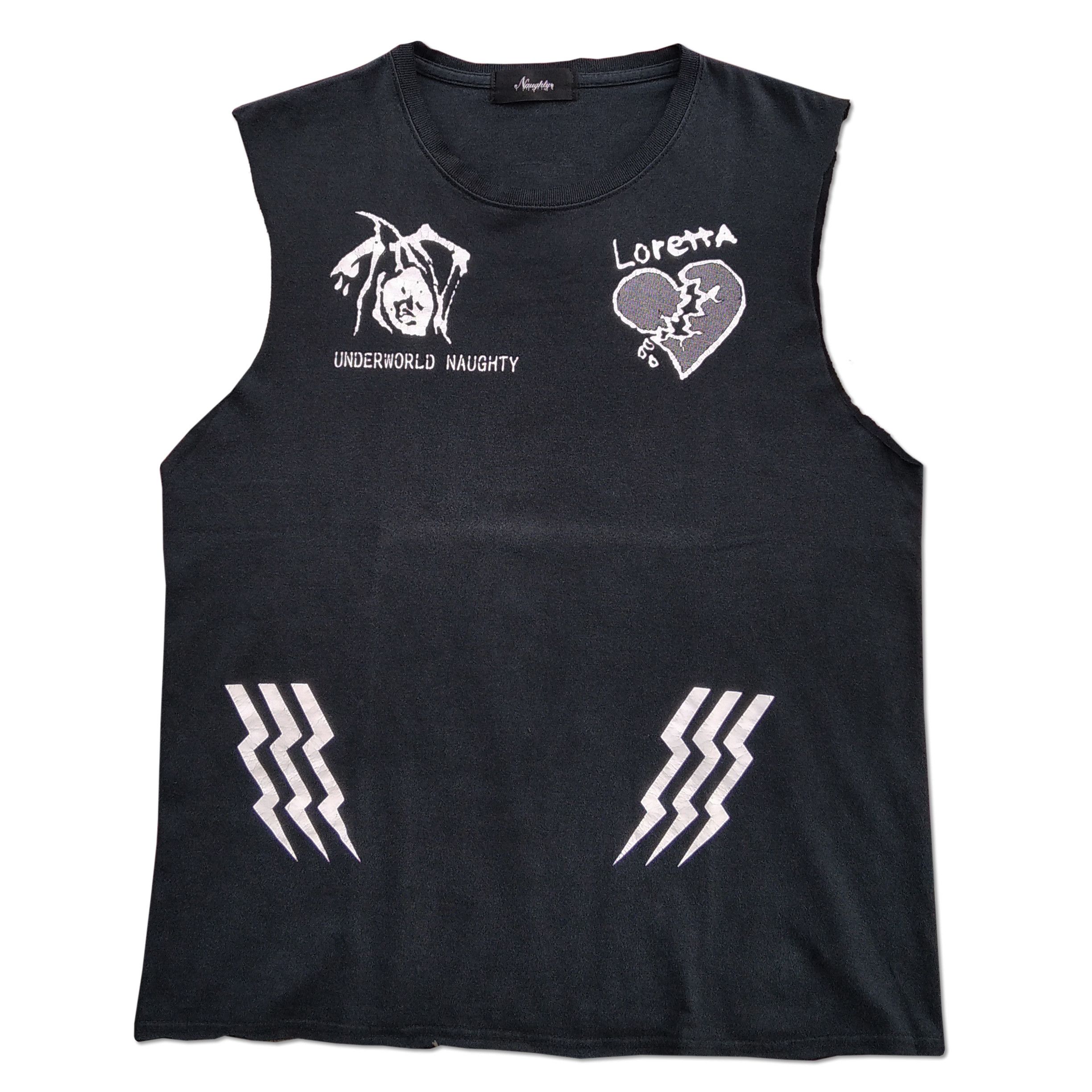 Japanese Brand Vintage Y2K Robert De Niro Tattoos Tag By Naughty Japan Size US M / EU 48-50 / 2 - 1 Thumbnail