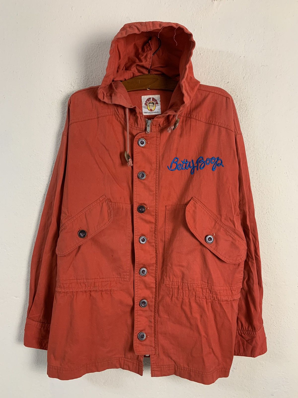 Japanese Brand Vintage Betty Boop Hoodie Jacket Size US XL / EU 56 / 4 - 7 Thumbnail
