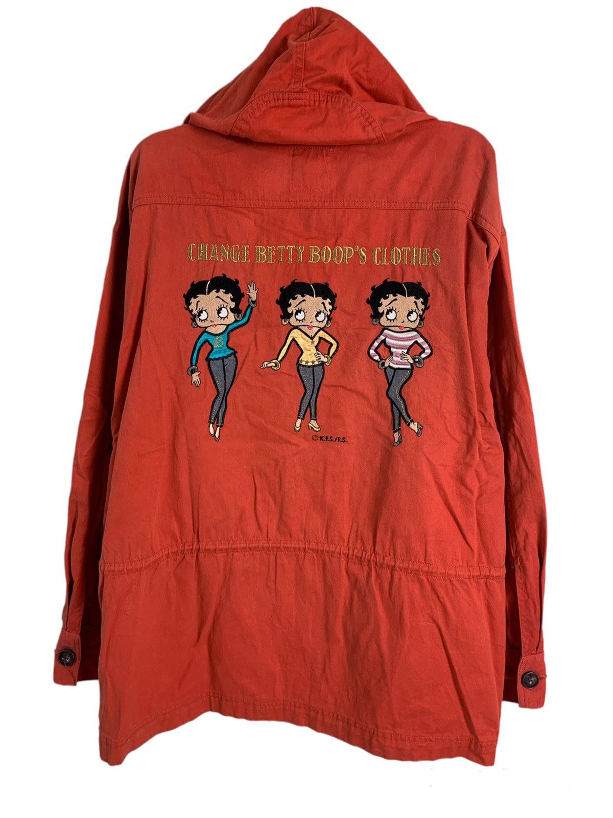 Vintage Betty Boop Hoodie Jacket