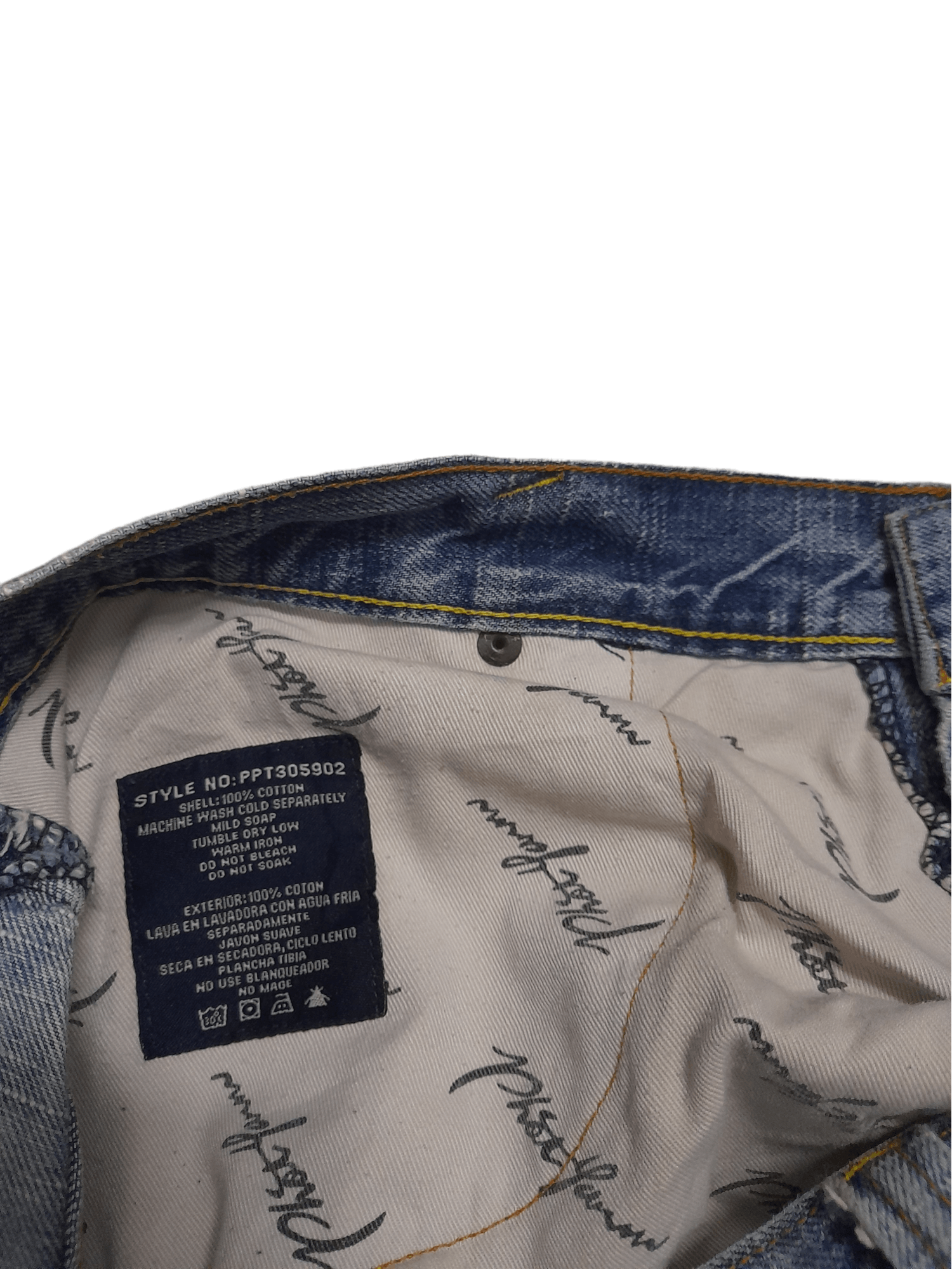 Phat Farm 90s Phat Farm Big Denim (E325) Size US 42 / EU 58 - 9 Thumbnail