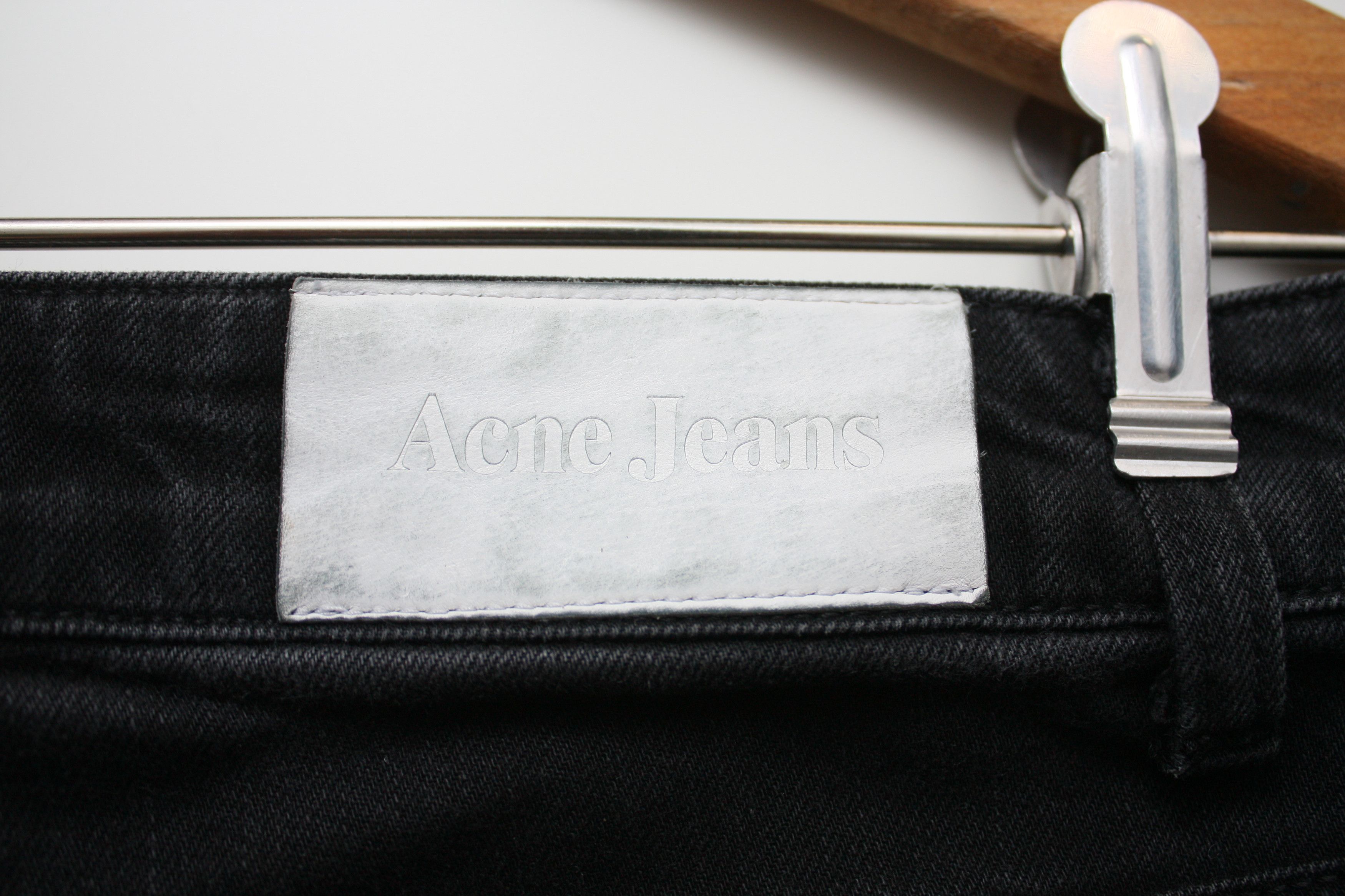 Acne Studios Acne Jeans HEX CASH 30/34 Black Denim Jeans Size 30" / US 8 / IT 44 - 5 Thumbnail