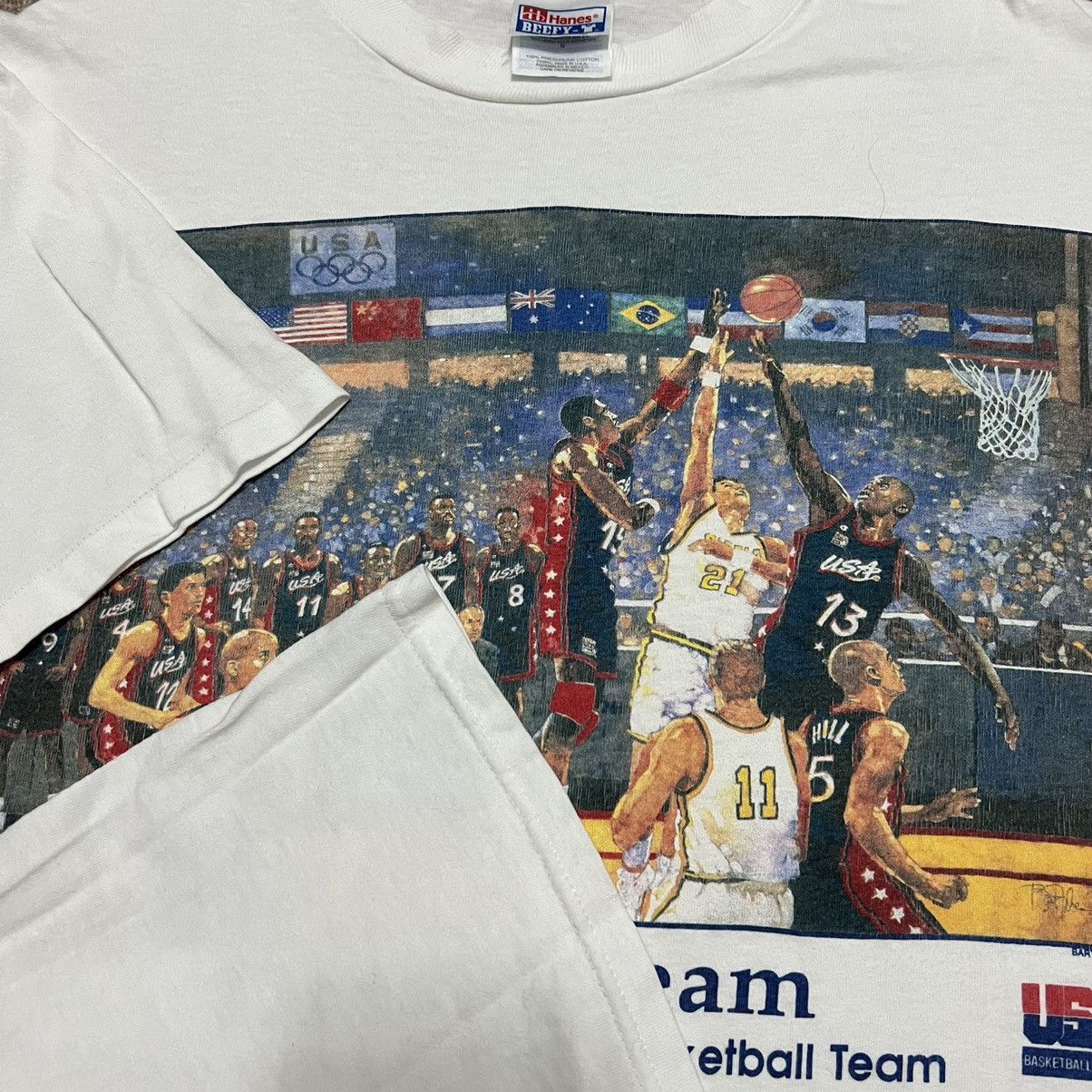 NBA × Vintage Vintage 1996 USA Dream Team Olympic Men’s Basketball Size US L / EU 52-54 / 3 - 6 Thumbnail