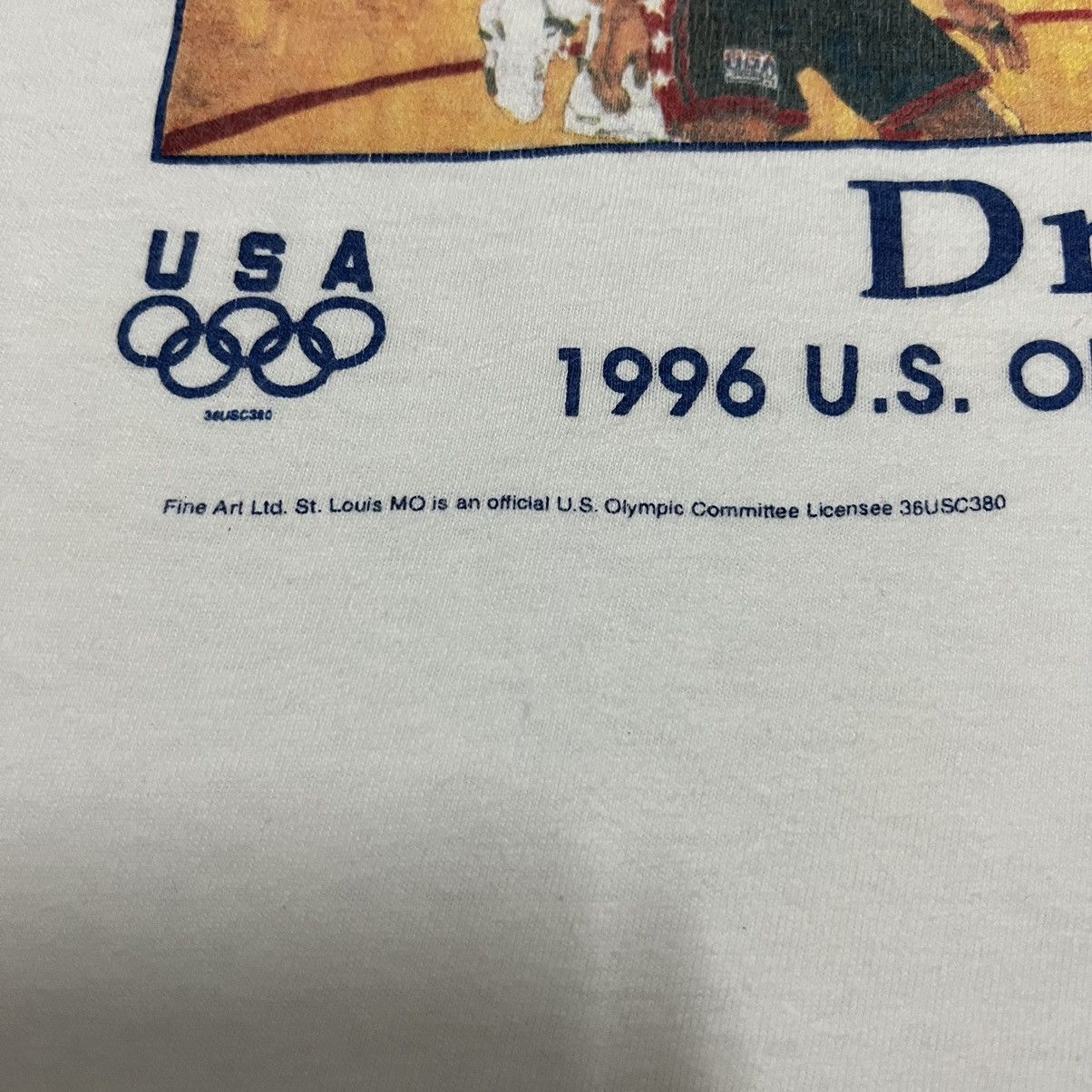 NBA × Vintage Vintage 1996 USA Dream Team Olympic Men’s Basketball Size US L / EU 52-54 / 3 - 4 Thumbnail