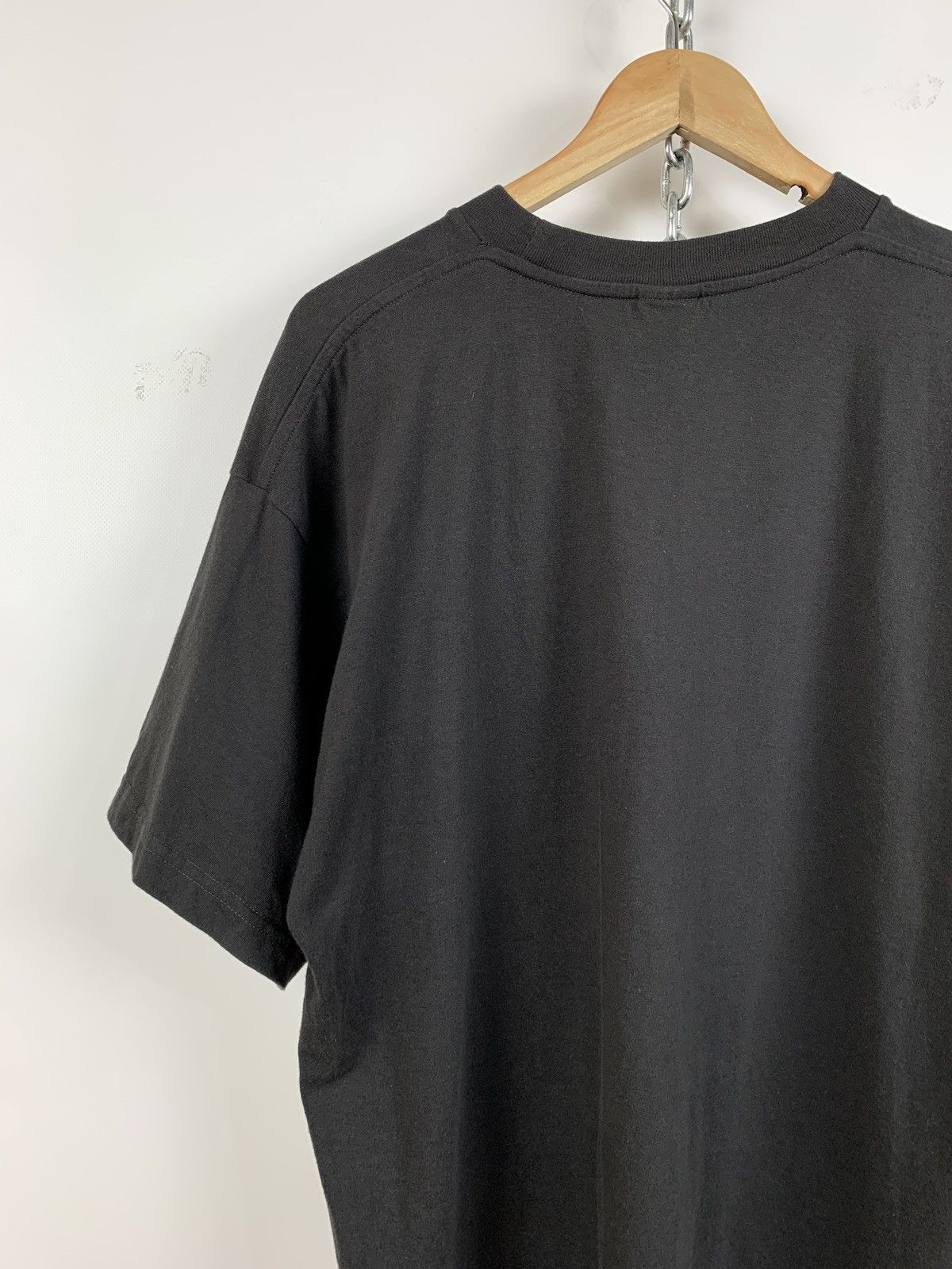 Nike 90s Vintage Nike Mini Swoosh Grey T-Shirt Size US L / EU 52-54 / 3 - 7 Thumbnail