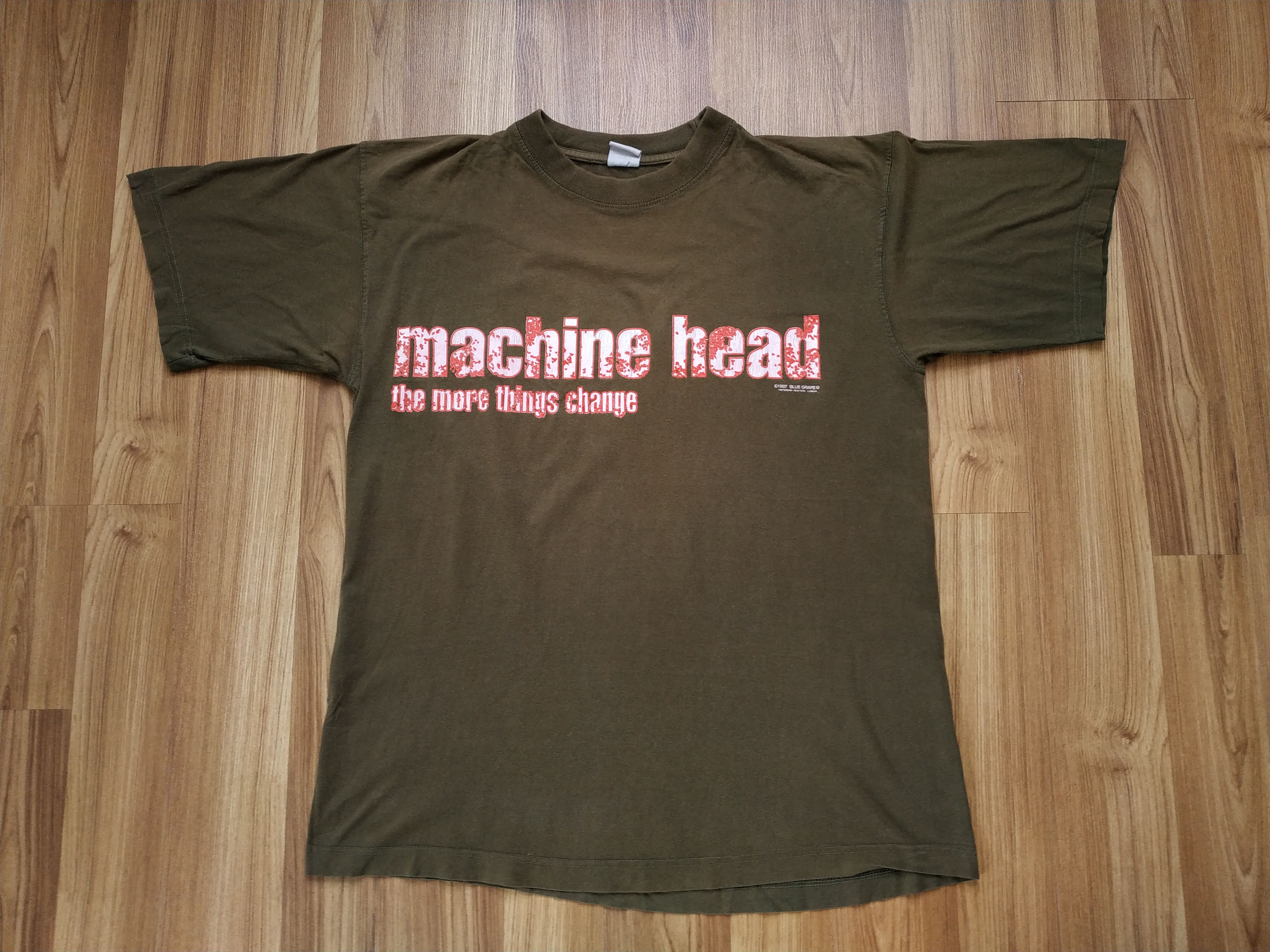 Vintage Machine Head 1997 T Shirt Tee Sepultura Slipknot