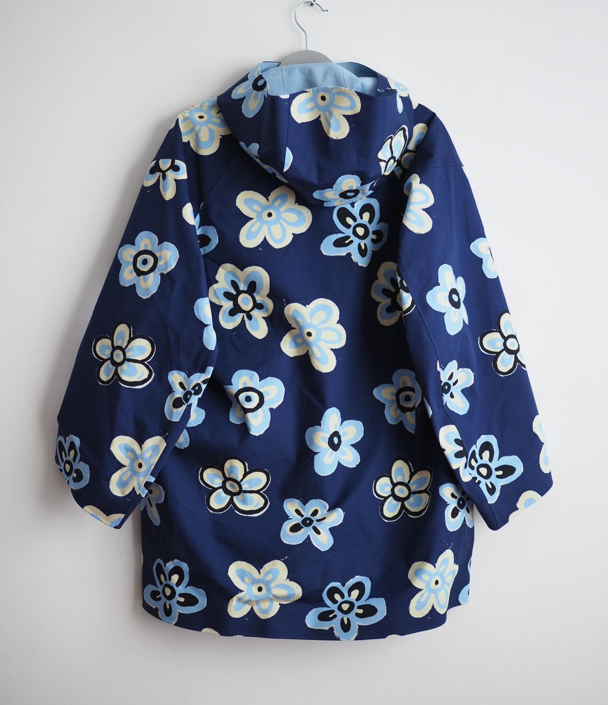 MARNI oversized half coat floral store uniqlo blocktech medium