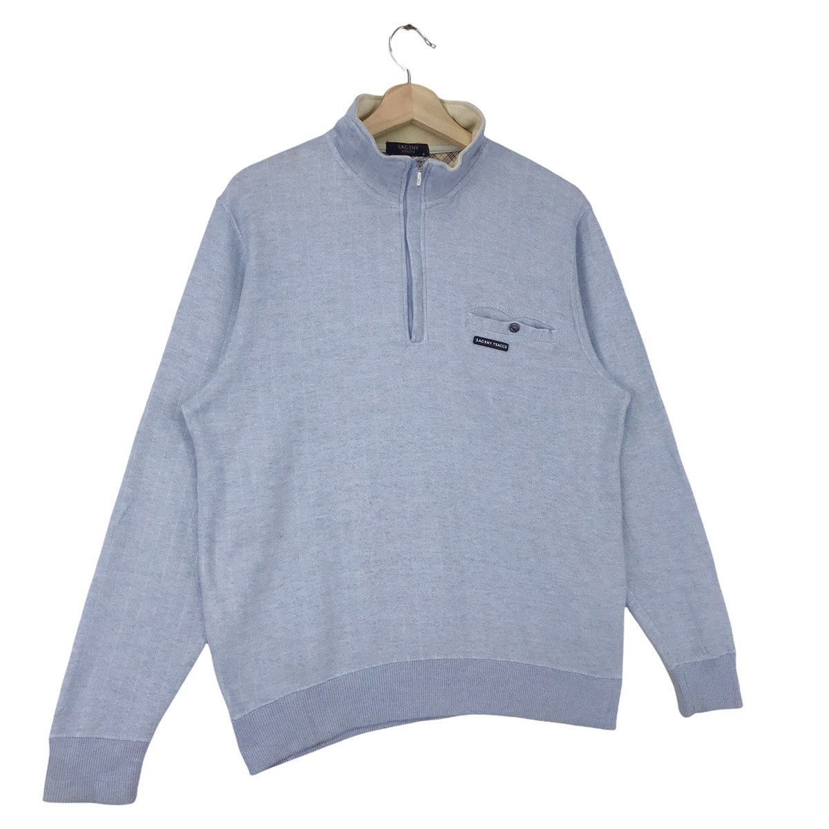 Y's for Men × Yohji Yamamoto Yohji Yamamoto Sacsny Y’Saccs Sweatshirts Hafl Zip Size US M / EU 48-50 / 2 - 3 Thumbnail
