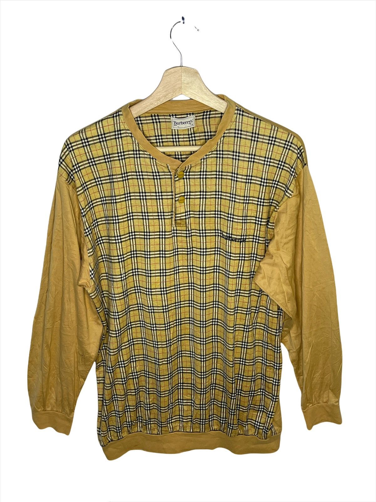 Burberry Vintage Burberrys Nova Check Shirts Size US M / EU 48-50 / 2 - 1 Thumbnail