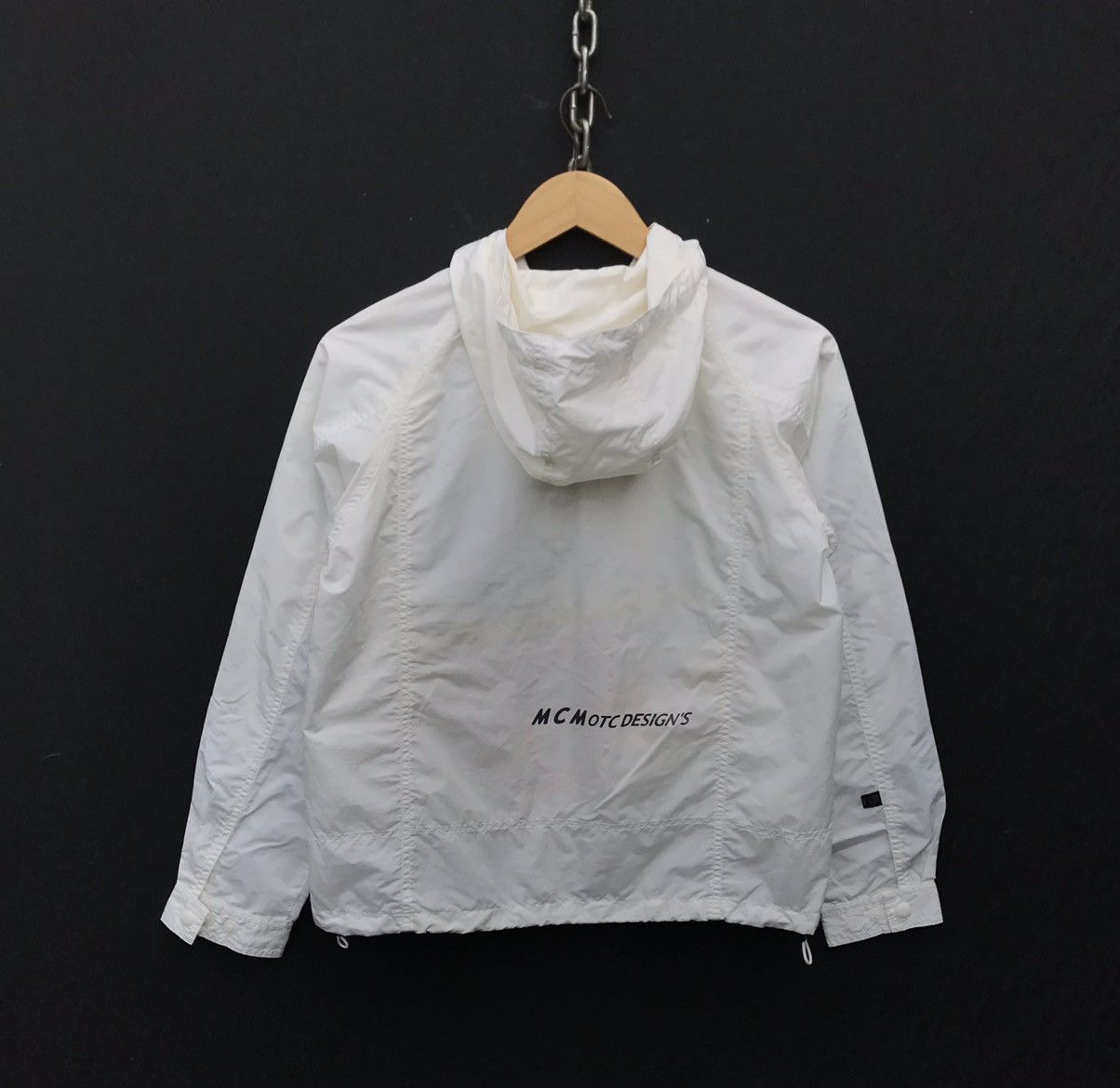 MCM Vintage MCM Otc Women Windbreaker Hoodie MCM Light Jacket Size M / US 6-8 / IT 42-44 - 5 Thumbnail