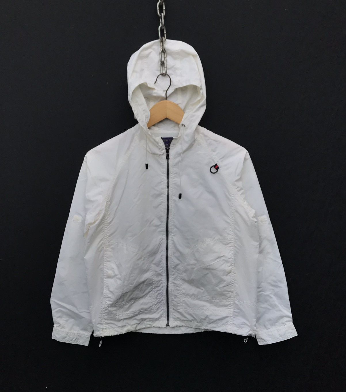 Vintage MCM Otc Women Windbreaker Hoodie MCM Light Jacket
