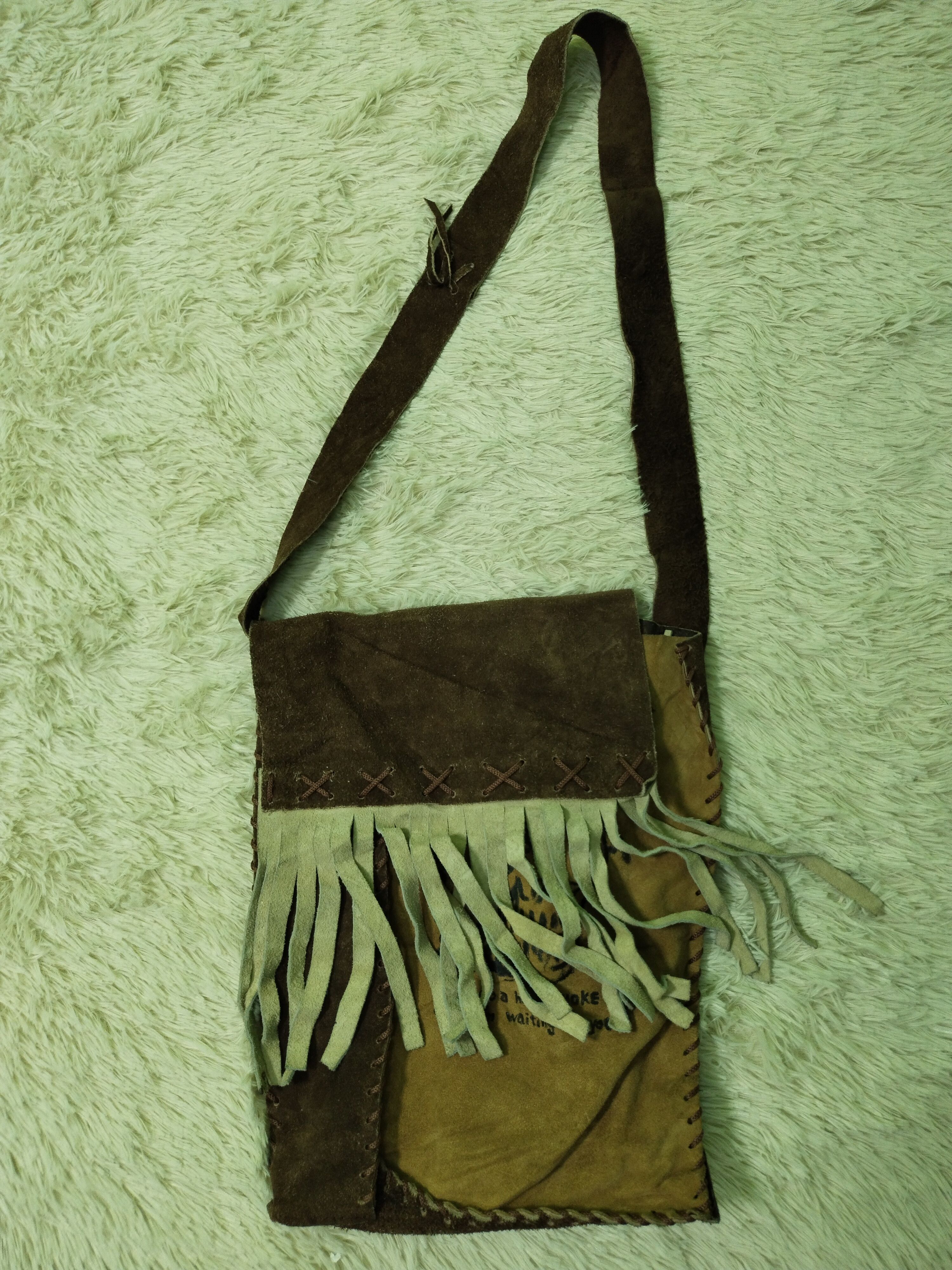 Seditionaries Vintage Leather Sling Bag Size ONE SIZE - 2 Thumbnail