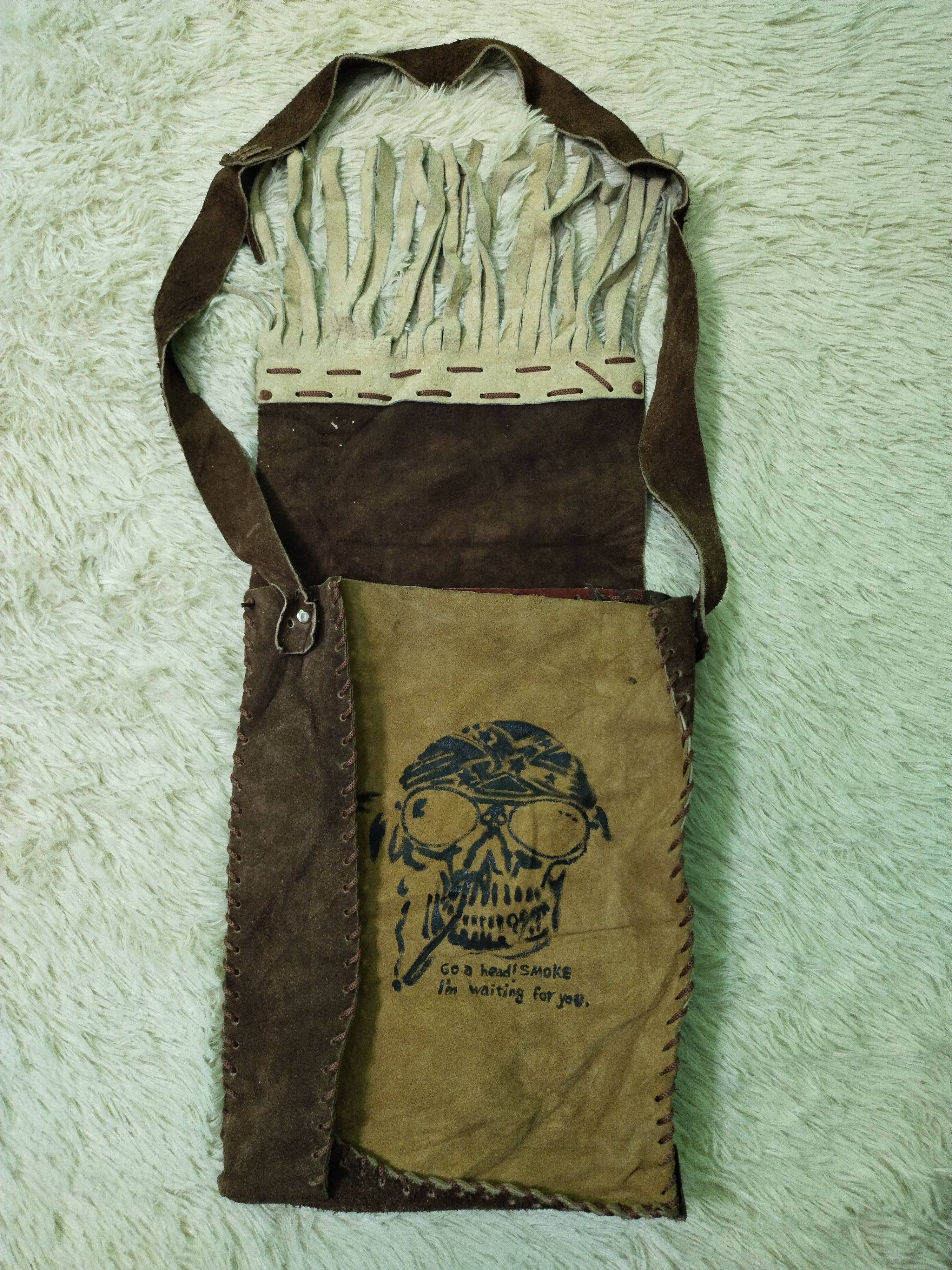 Seditionaries Vintage Leather Sling Bag Size ONE SIZE - 1 Thumbnail