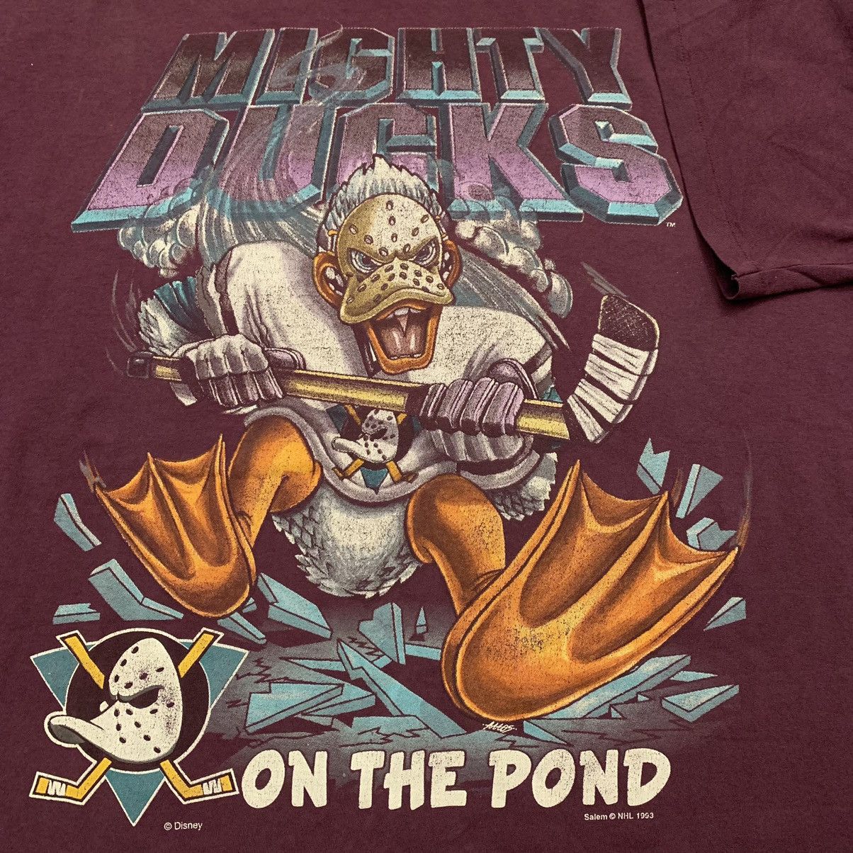 Ducks on the Pond Baseball Bat Ball Run Pitch Sports T Shirt