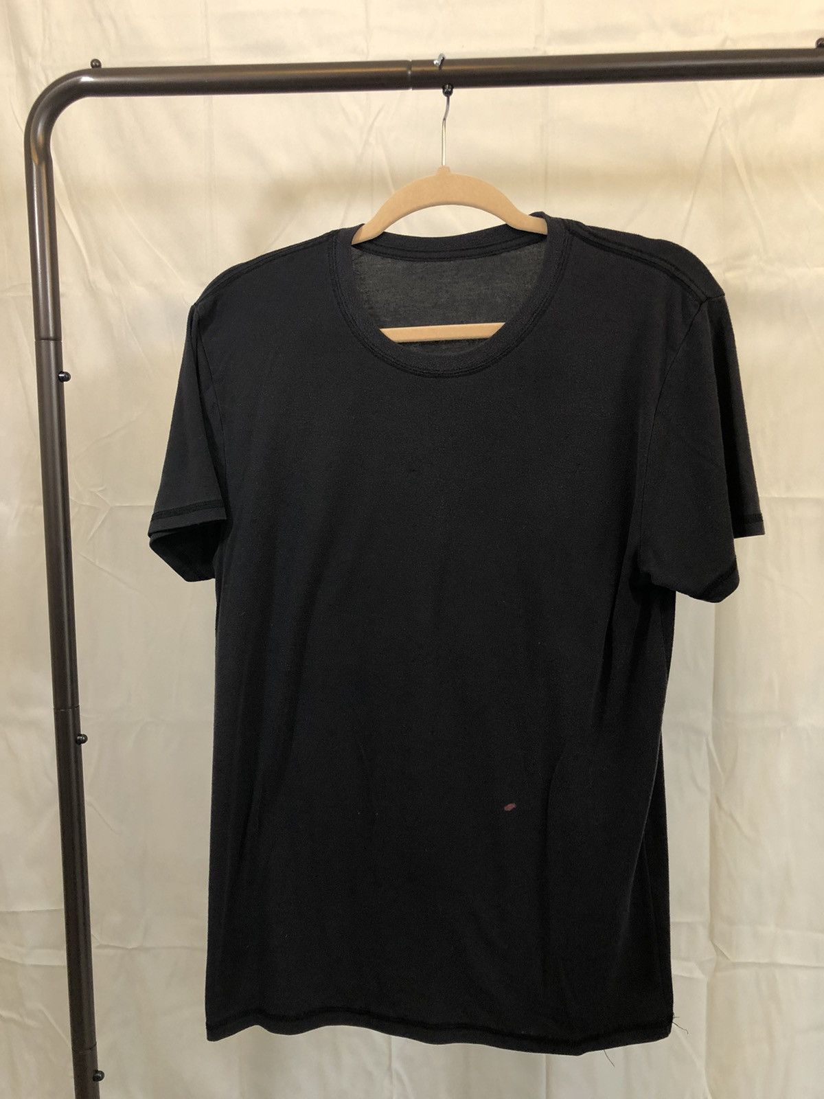 Gathered Tee - Black