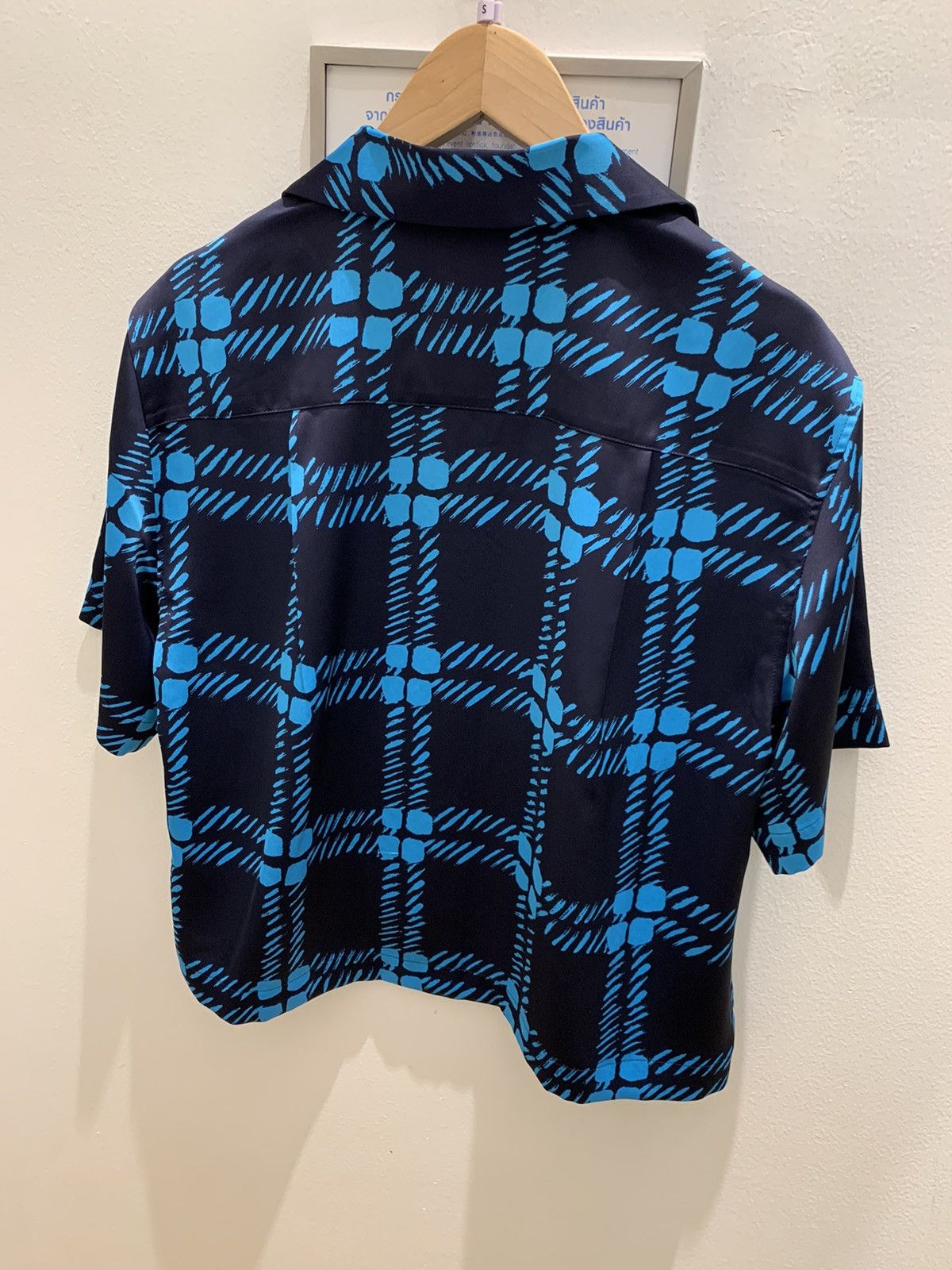 Marni × Uniqlo Marni Uniqlo Silky Satin Open Collar Shirt Size US S / EU 44-46 / 1 - 2 Thumbnail