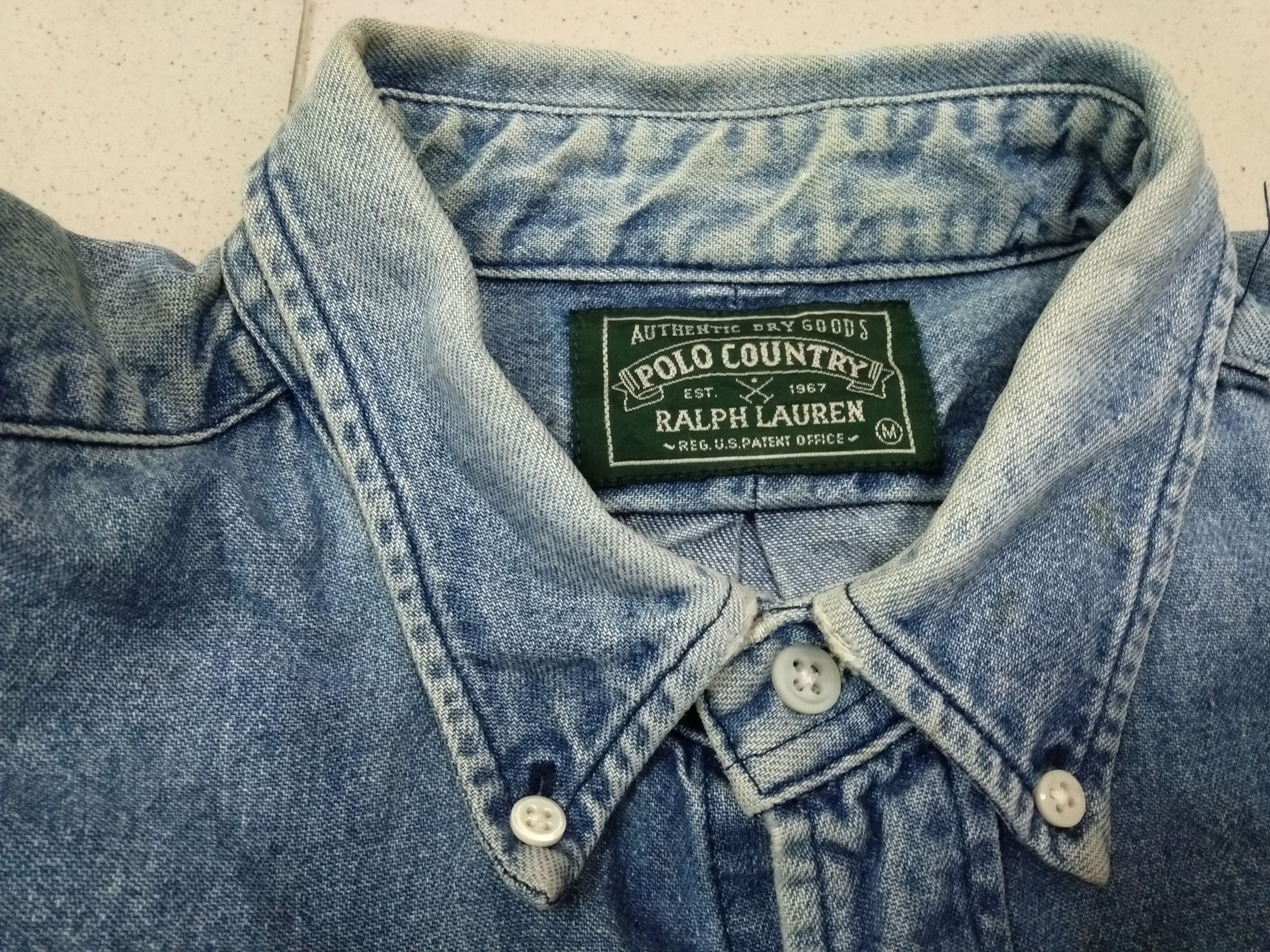 Vintage Polo Ralph lauren Denim Shirt
