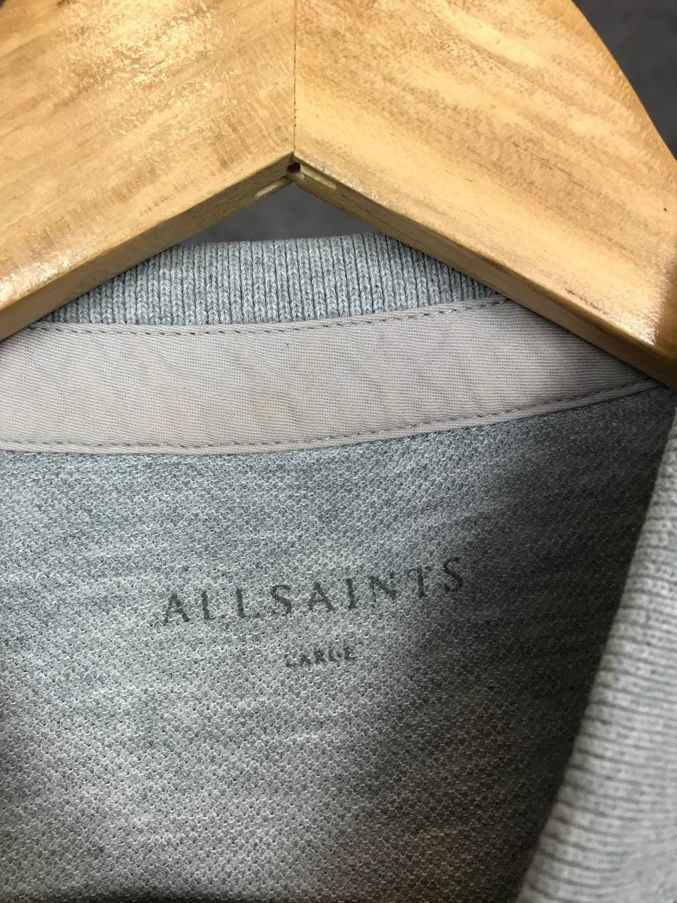 Allsaints Allsaints luxury streetwear polo tee Size US L / EU 52-54 / 3 - 3 Thumbnail