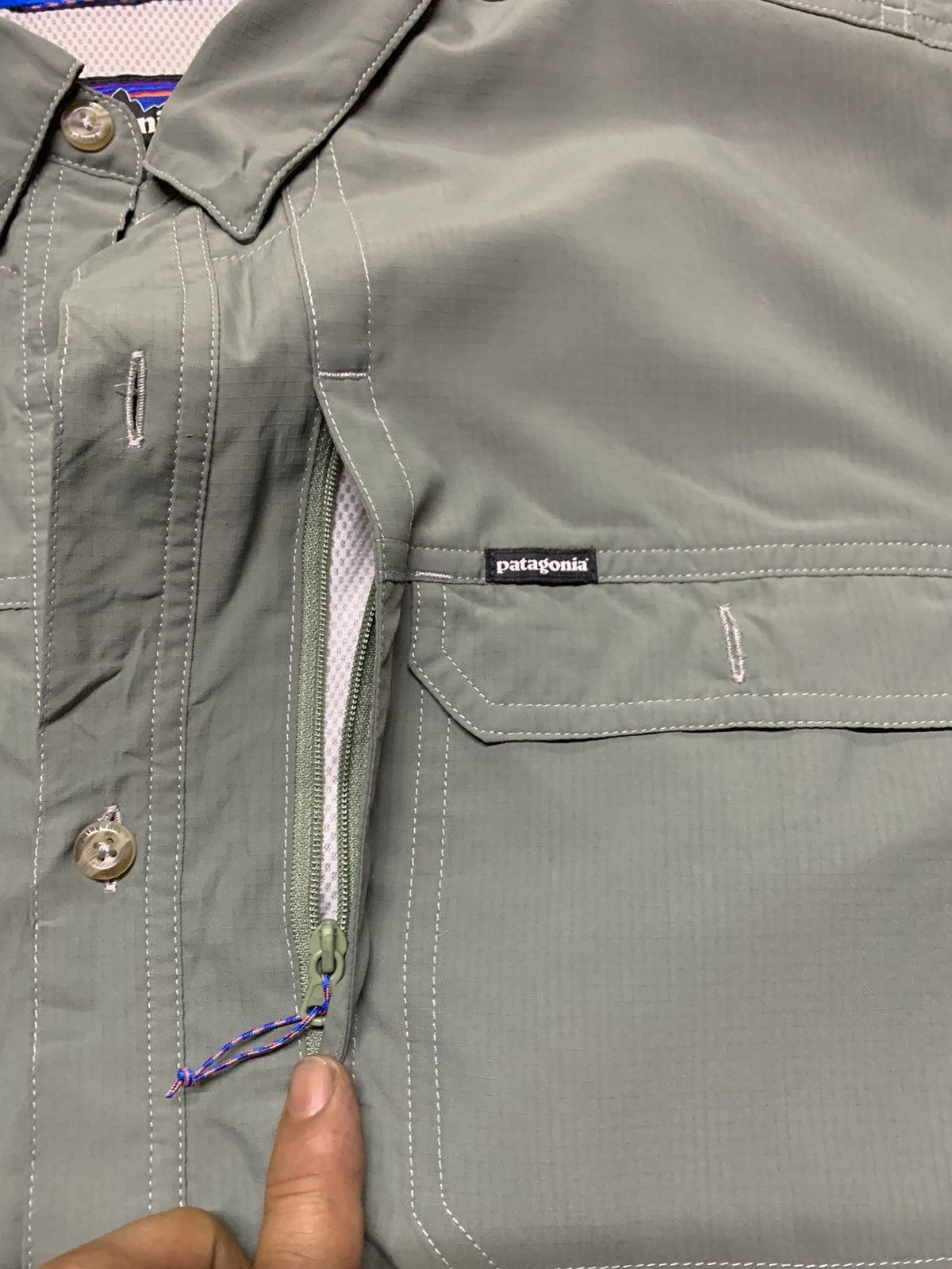 Patagonia Patagonia l/s sol patrol ll shirt -outdoor mans Size US L / EU 52-54 / 3 - 12 Thumbnail