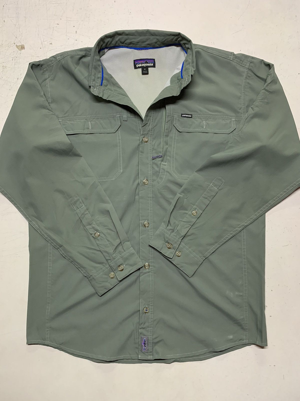 Patagonia Patagonia l/s sol patrol ll shirt -outdoor mans Size US L / EU 52-54 / 3 - 13 Thumbnail