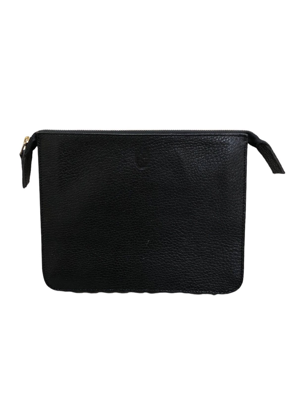 Polo Ralph Lauren GRAIL🔥80s Polo Ralph Lauren Pony Minimal Leather Clutch Bag Size ONE SIZE - 1 Thumbnail