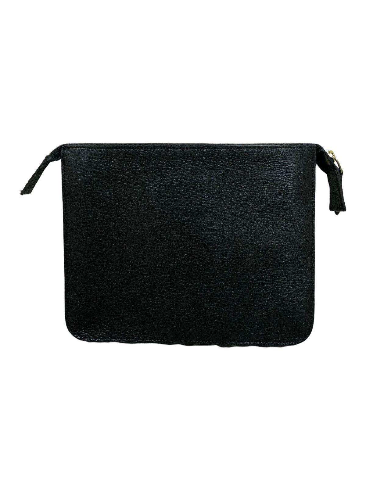 Polo Ralph Lauren GRAIL🔥80s Polo Ralph Lauren Pony Minimal Leather Clutch Bag Size ONE SIZE - 2 Thumbnail