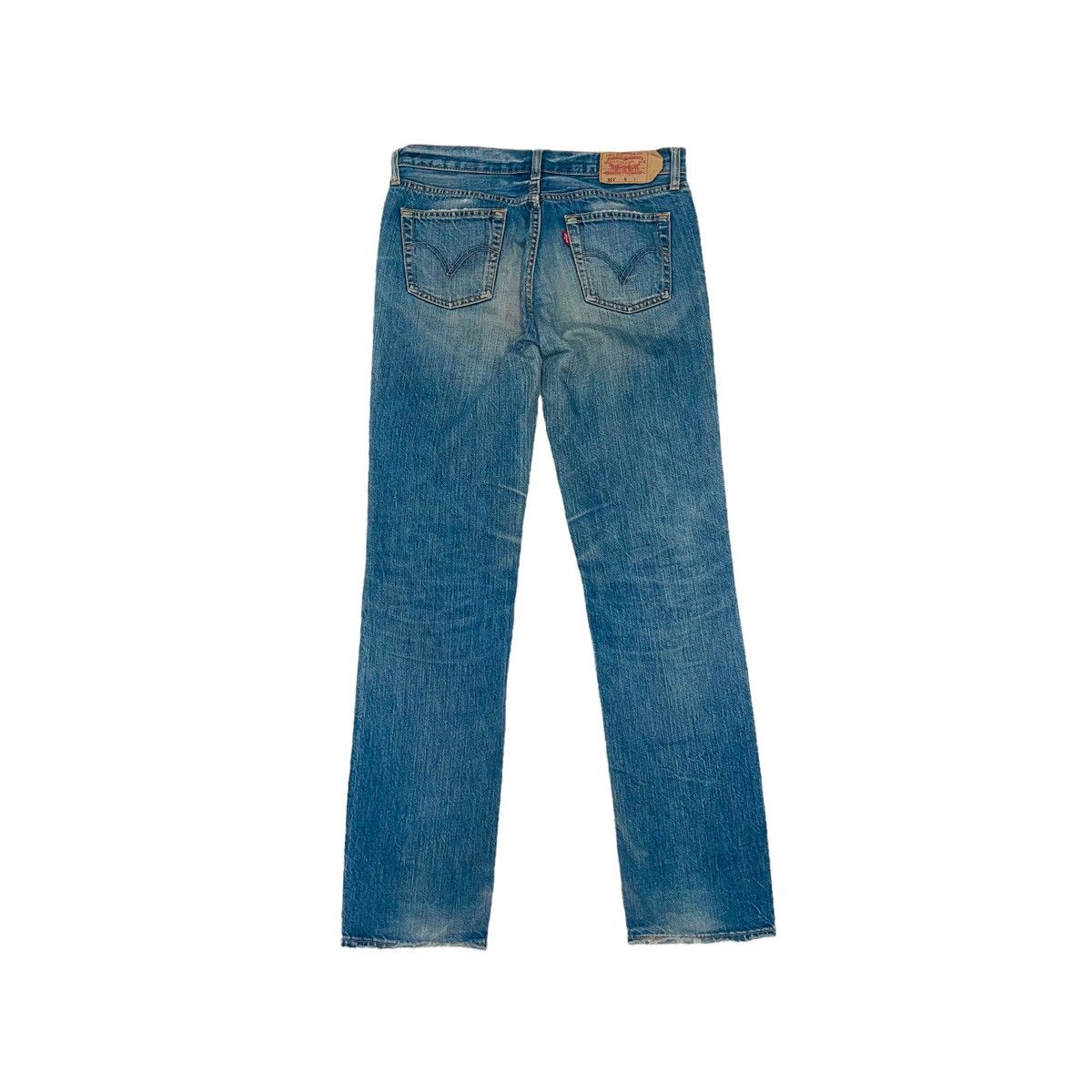 Levi's × Vintage Vintage 90s Levi's 501 Straight Cut Denim Jeans 31x31 Size US 31 - 2 Thumbnail