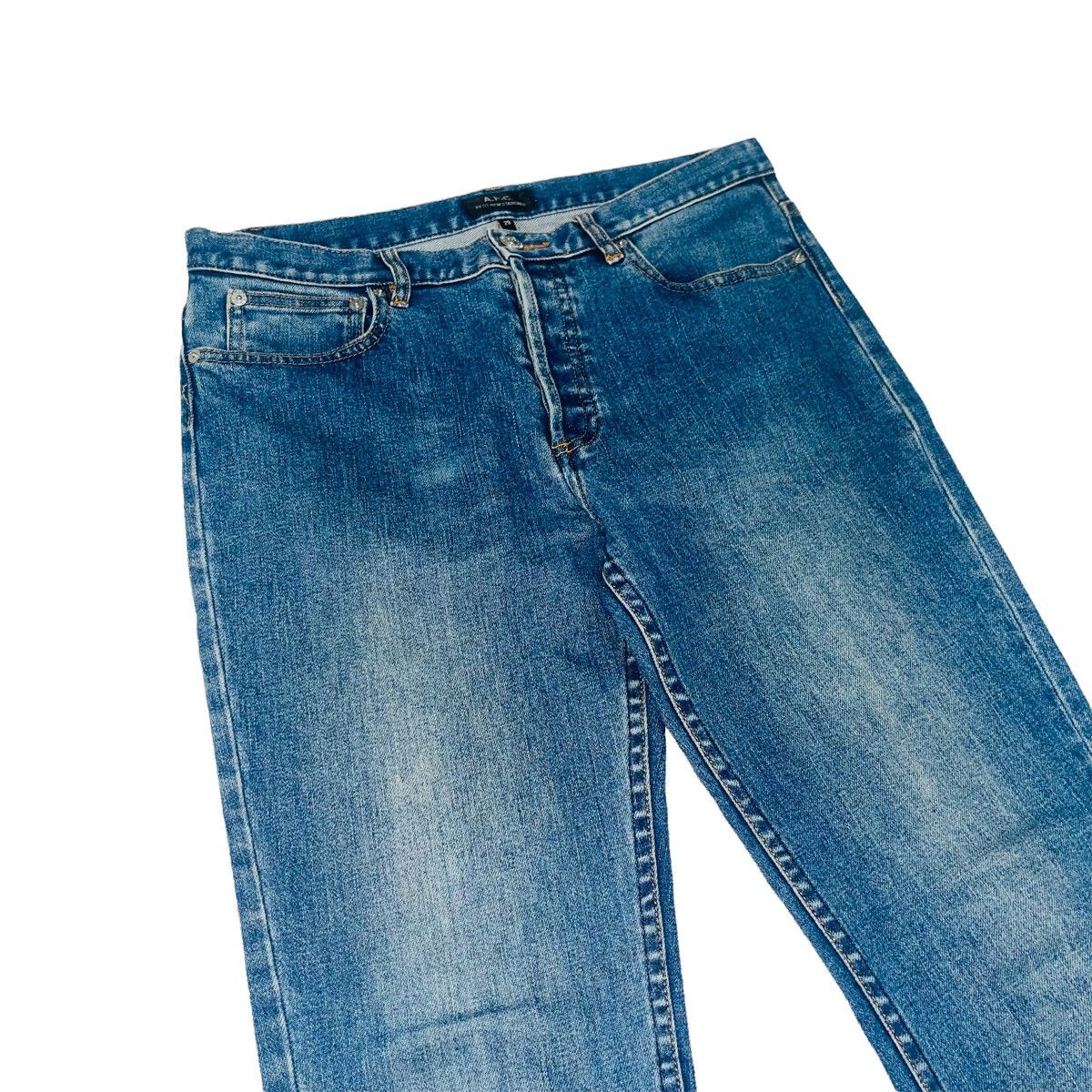 A.P.C. × Japanese Brand APC Straight Cut Denim Jeans Size US 31 - 5 Thumbnail